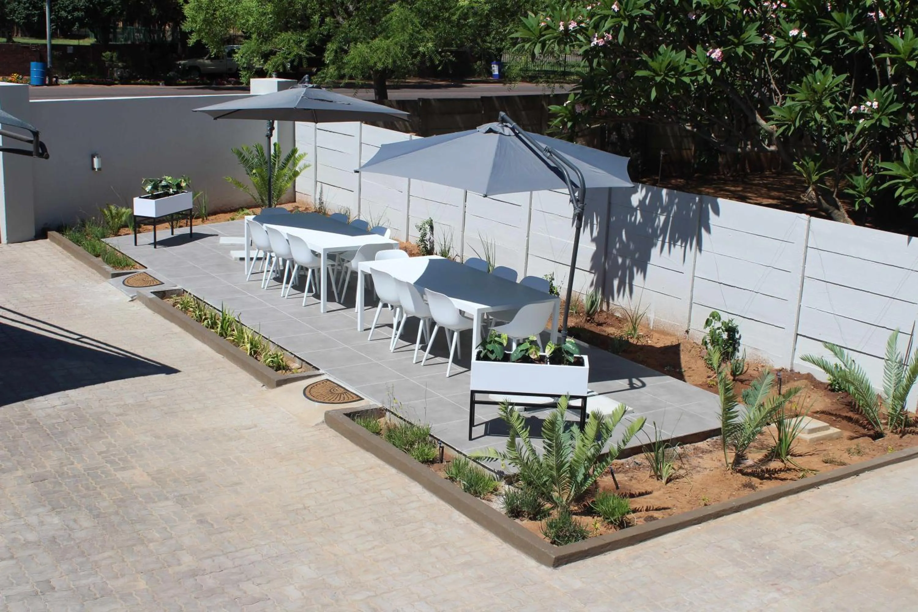 Patio in Prisatt Boutique Hotel