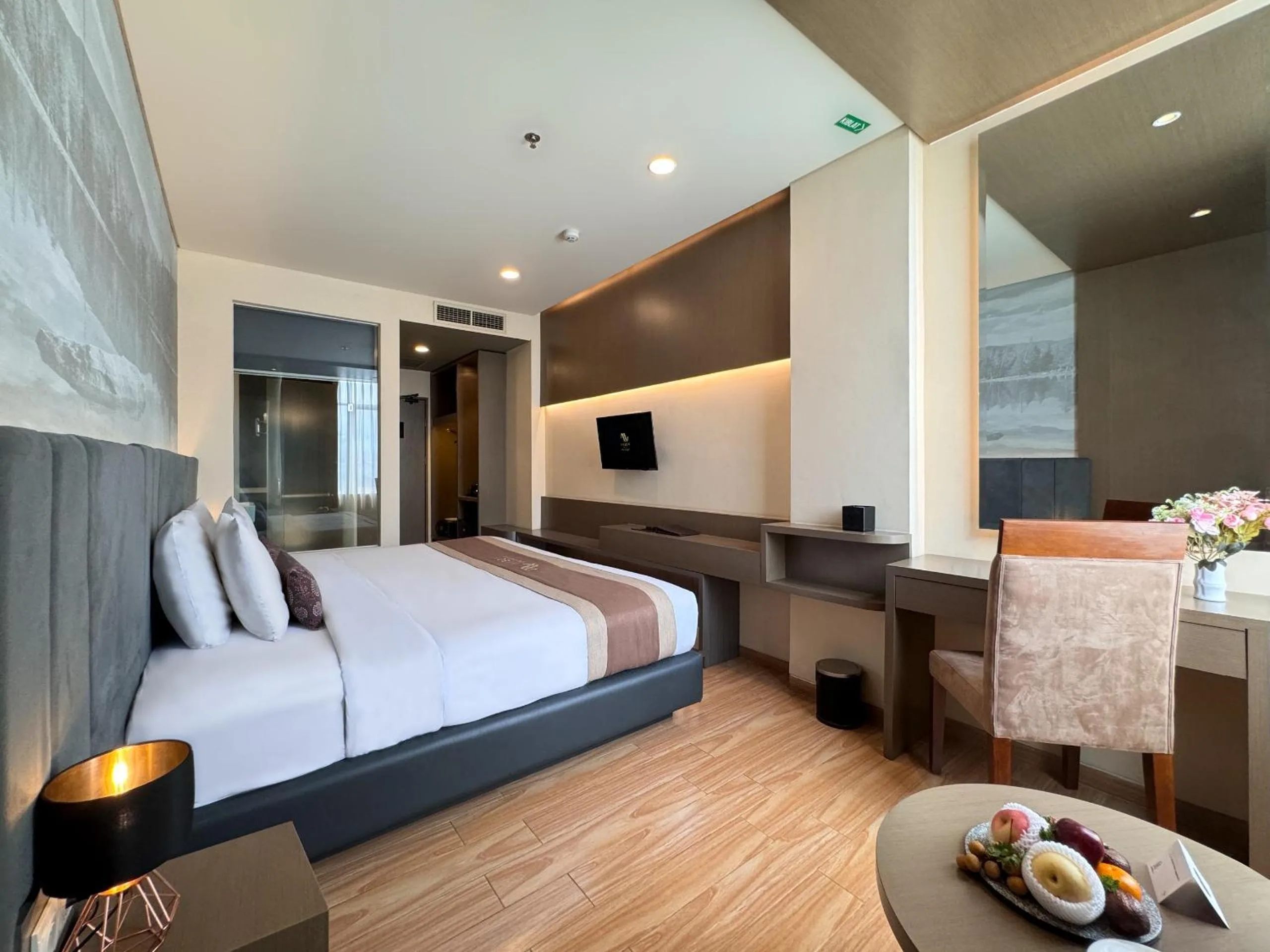 Bedroom, Bed in Aveon Hotel Yogyakarta by Daphna Management