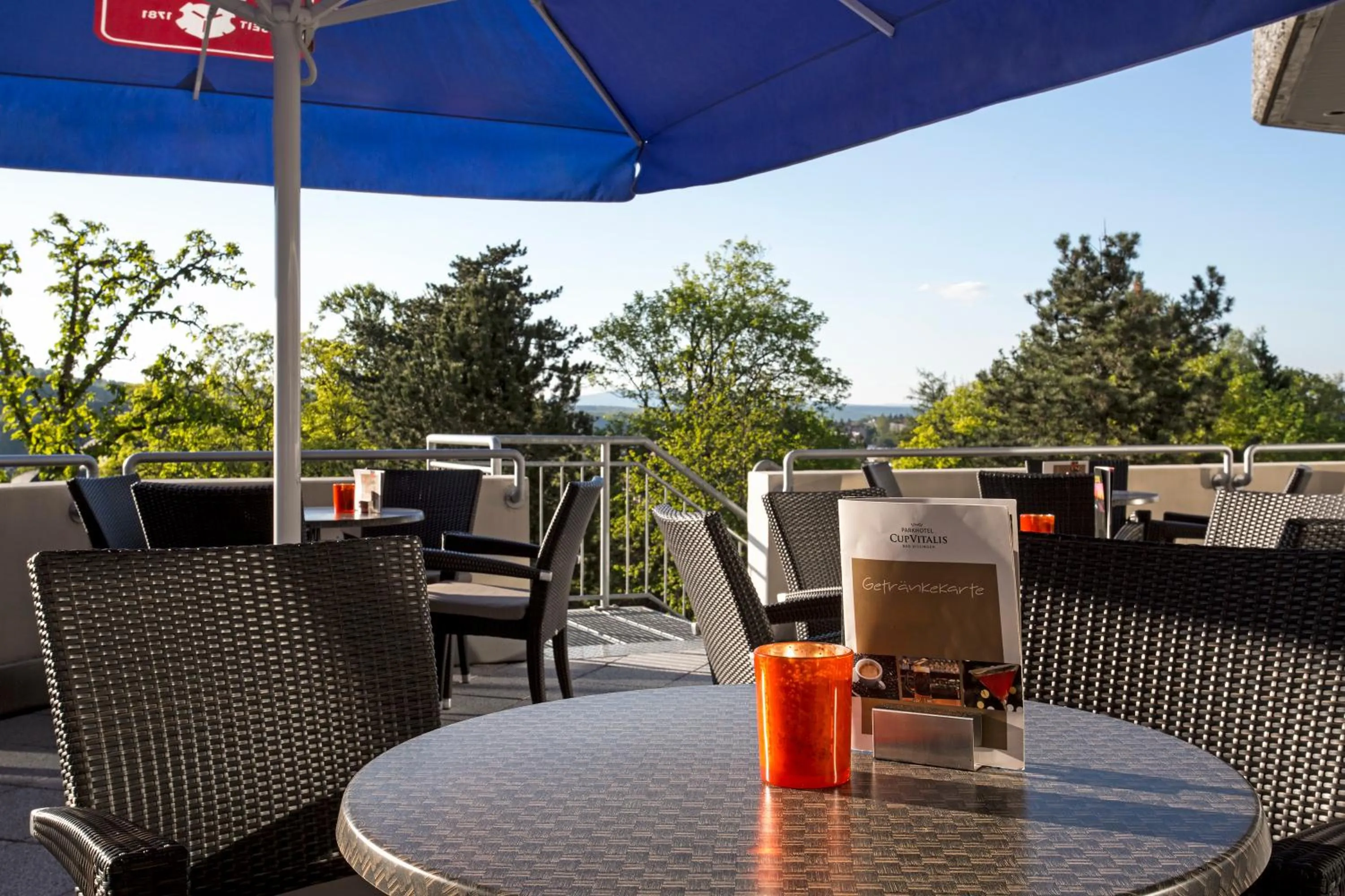 View (from property/room) in Parkhotel CUP VITALIS