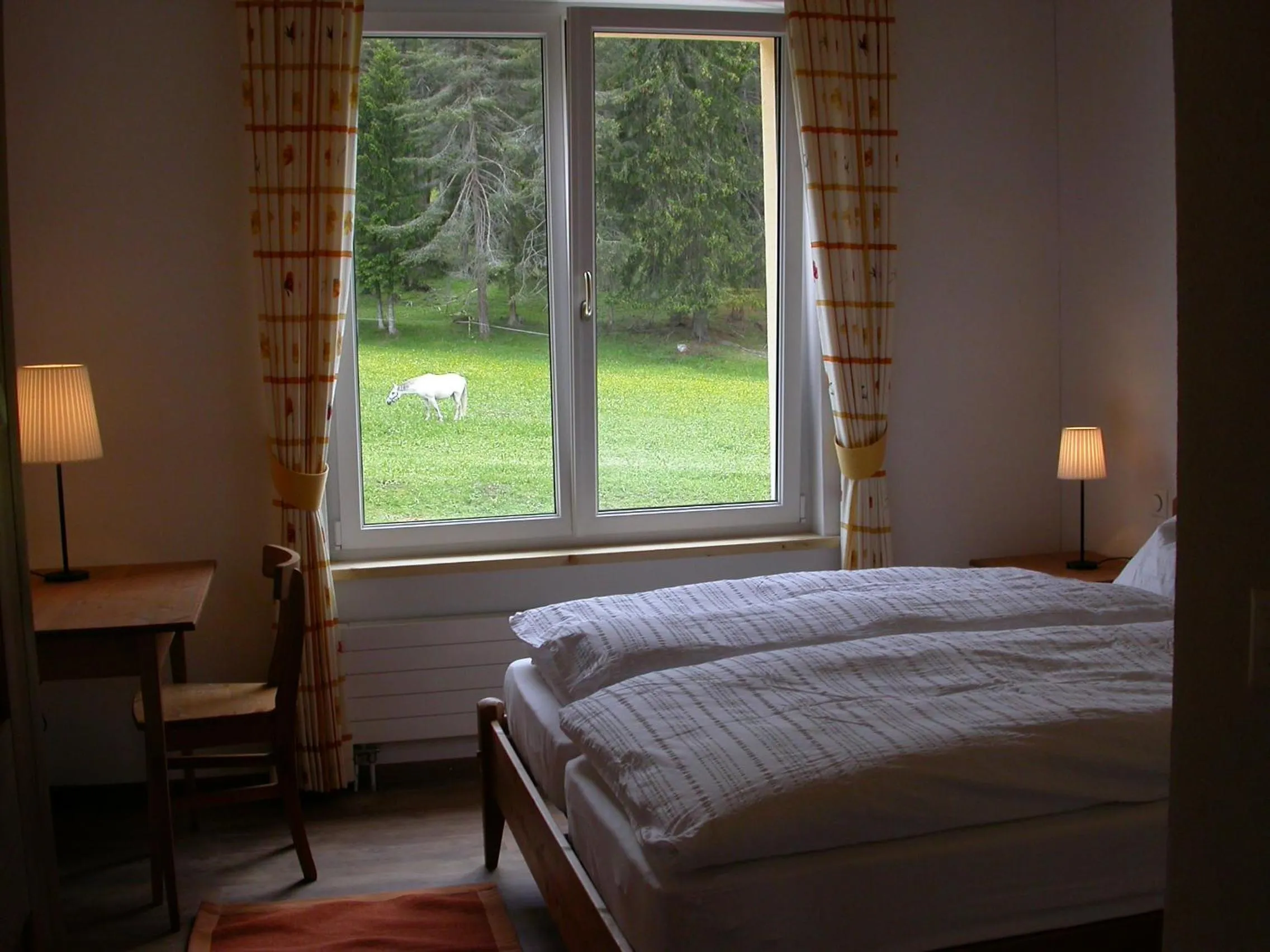 Photo of the whole room, Bed in Reitstall und Saloon San Jon
