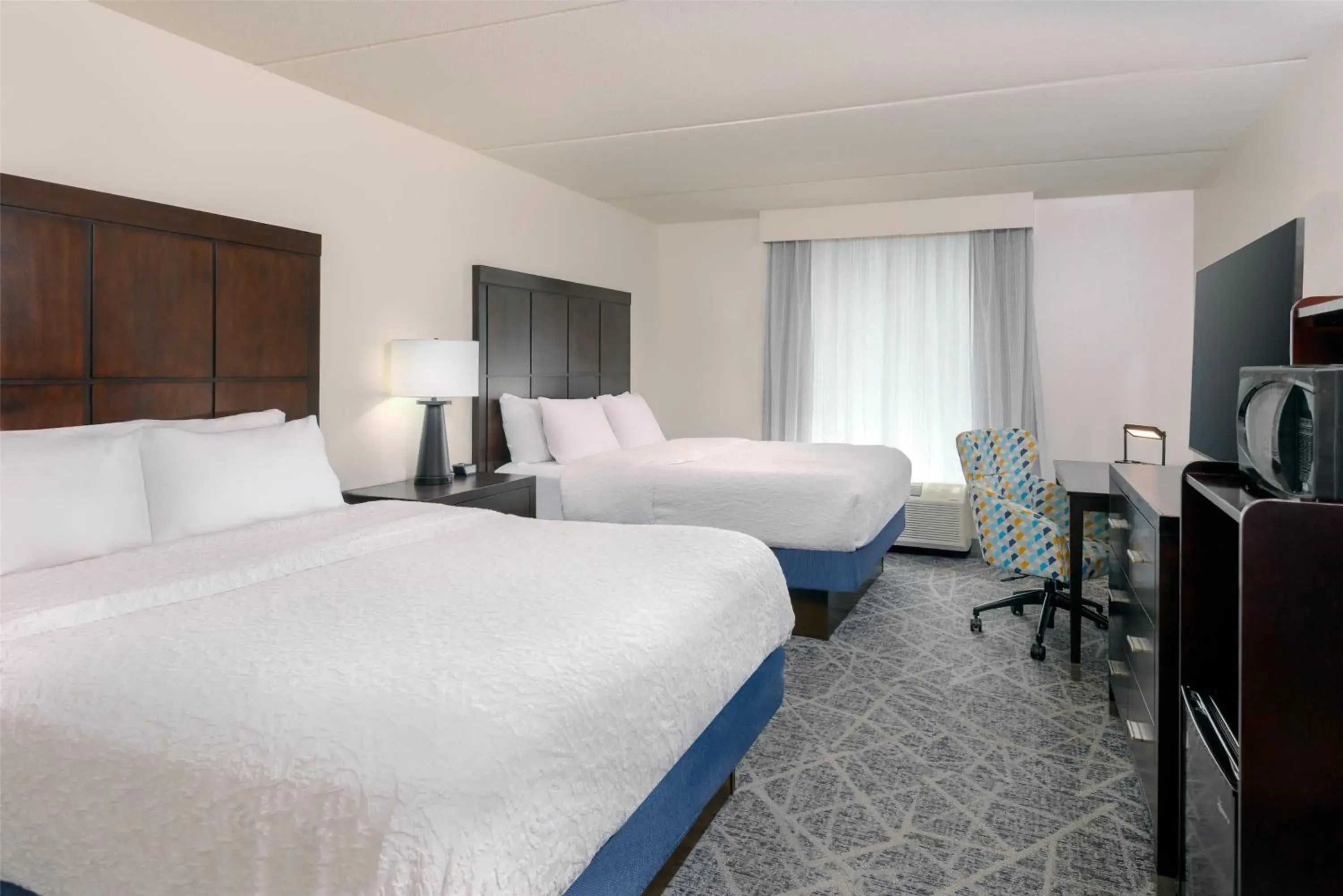 Queen Room with Two Queen Beds - Hearing Access/Non-Smoking in Hampton Inn & Suites Pensacola/Gulf Breeze Queen Room with Two Queen Beds - Hearing Access/Non-Smoking in Hampton Inn & Suites Pensacola/Gulf Breeze