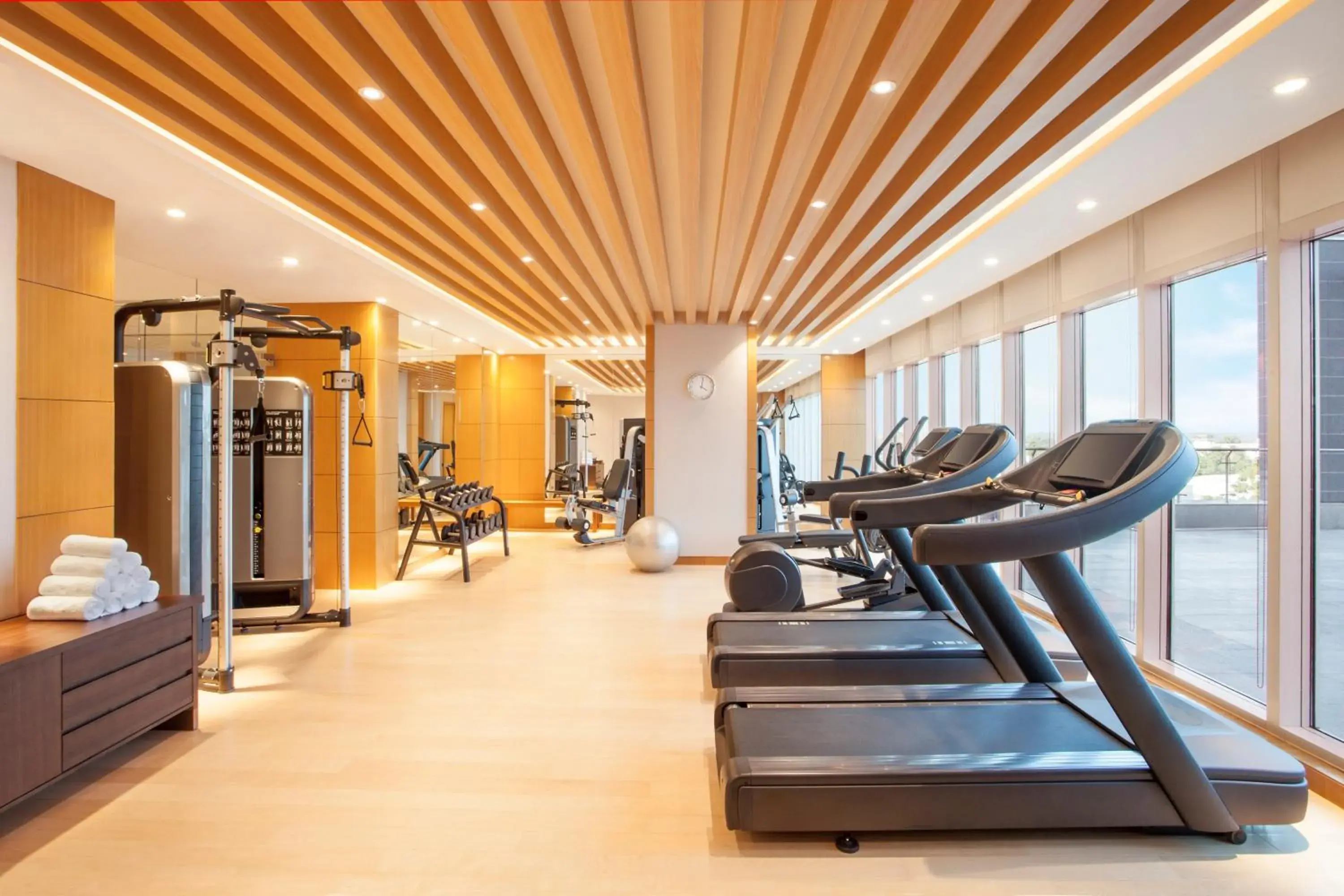 Fitness centre/facilities in Hyatt Regency Thrissur Fitness centre/facilities in Hyatt Regency Thrissur