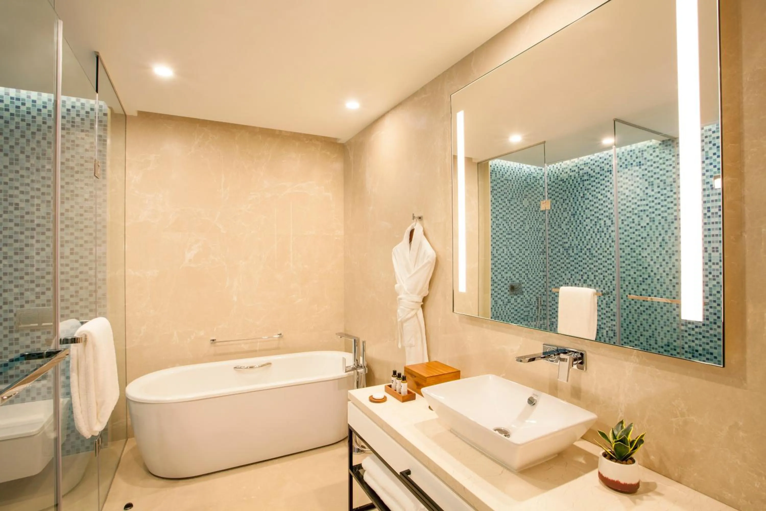 Bathroom in Hyatt Regency Thrissur