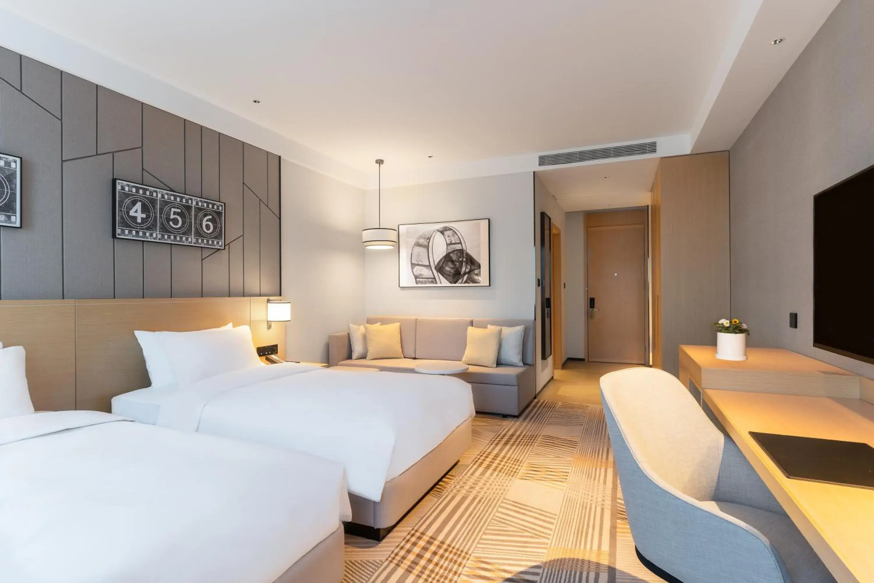 Twin Room with Sofa Bed in Hyatt Place Changchun Jingyue Twin Room with Sofa Bed in Hyatt Place Changchun Jingyue