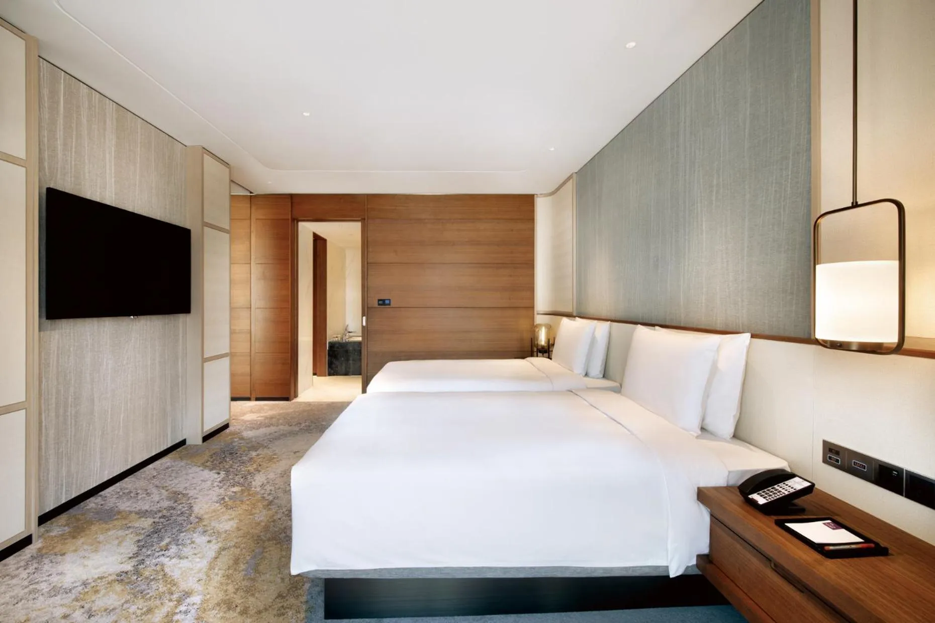 Bed in Hyatt Place Taiyuan Longcheng