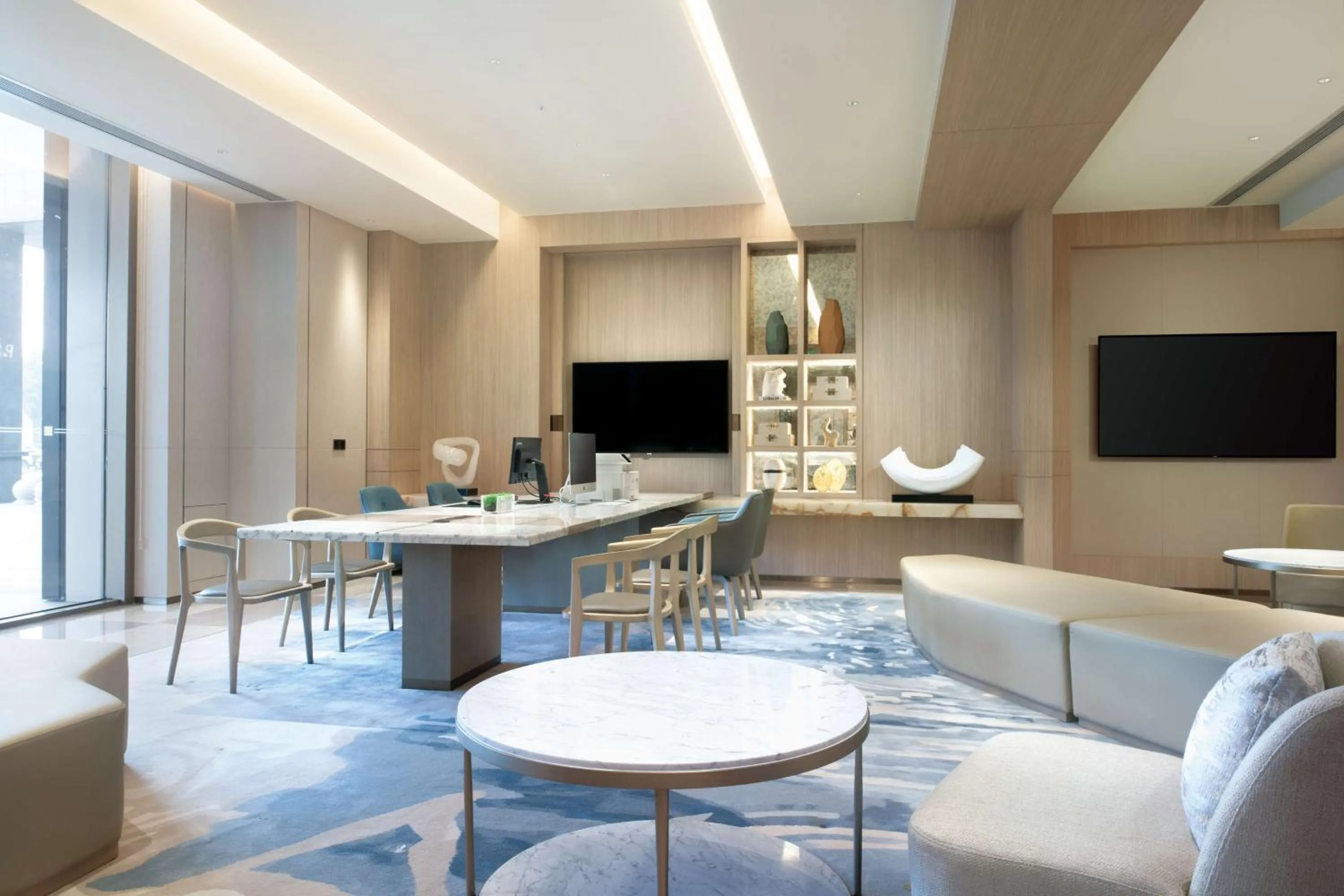 Lobby or reception, TV/Entertainment Center in Hyatt Place Taiyuan Longcheng