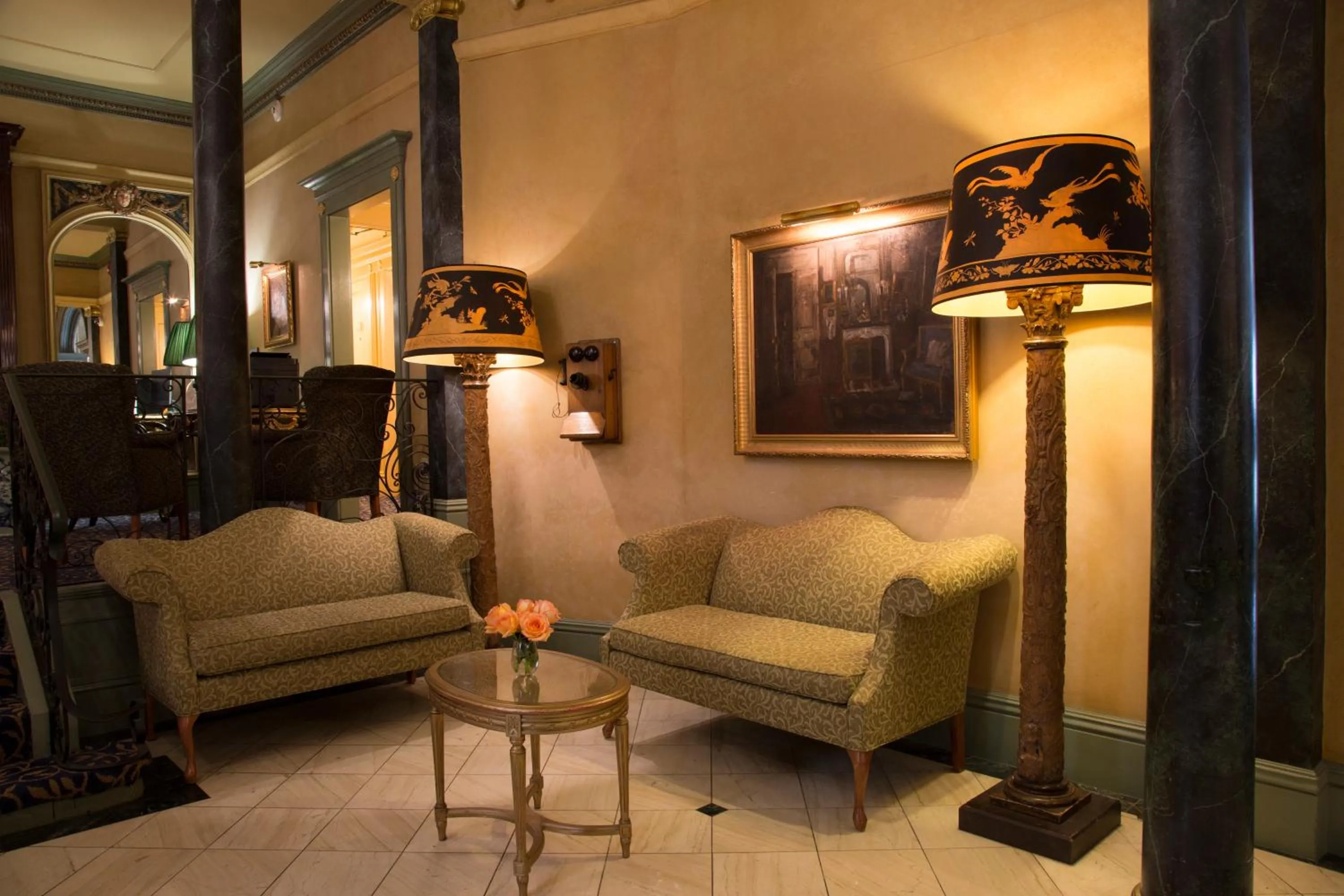 Lobby or reception in Hotel Majestic