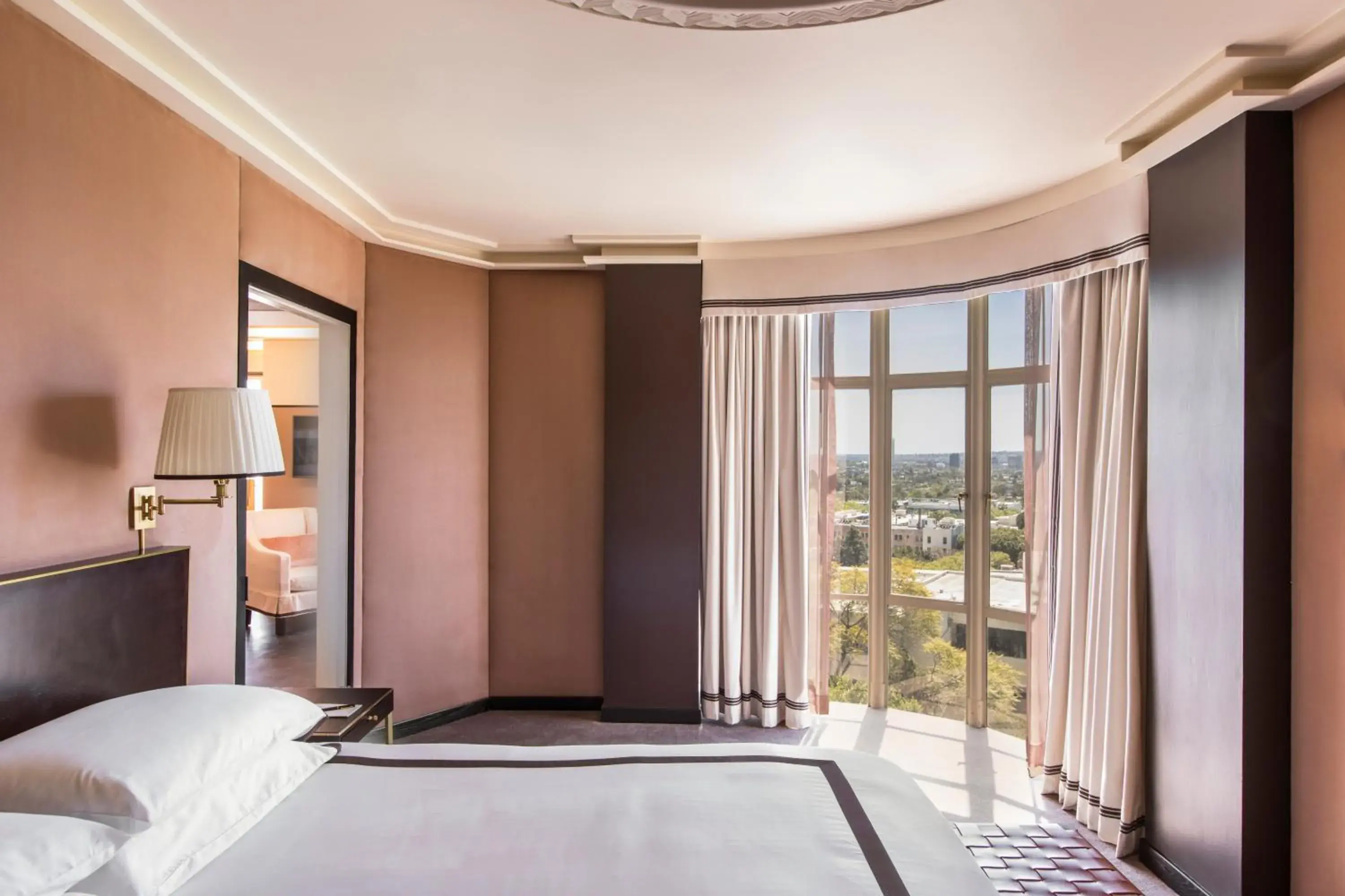 Bedroom, Bed in Sunset Tower Hotel Bedroom, Bed in Sunset Tower Hotel