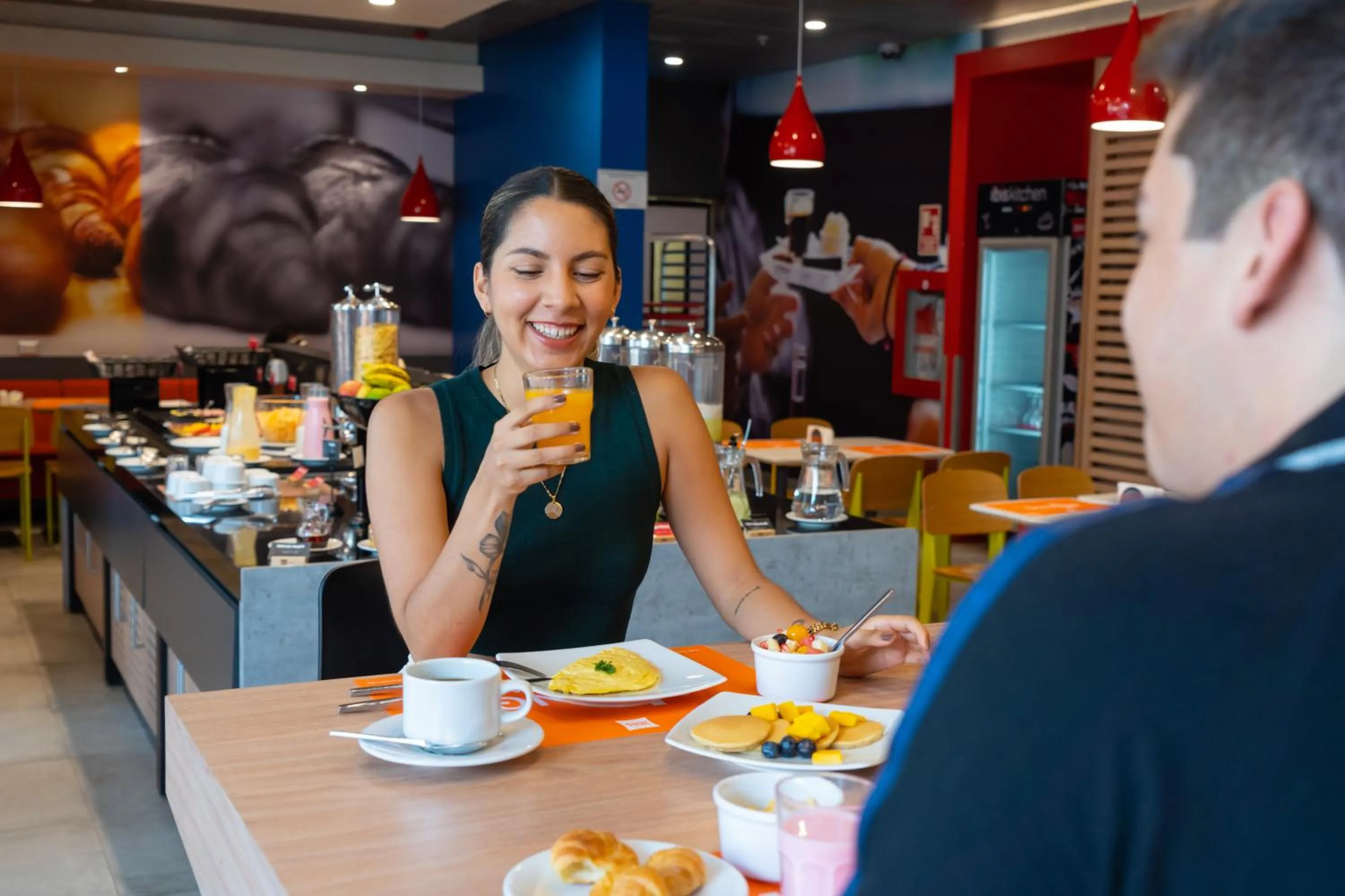 Breakfast in ibis Trujillo