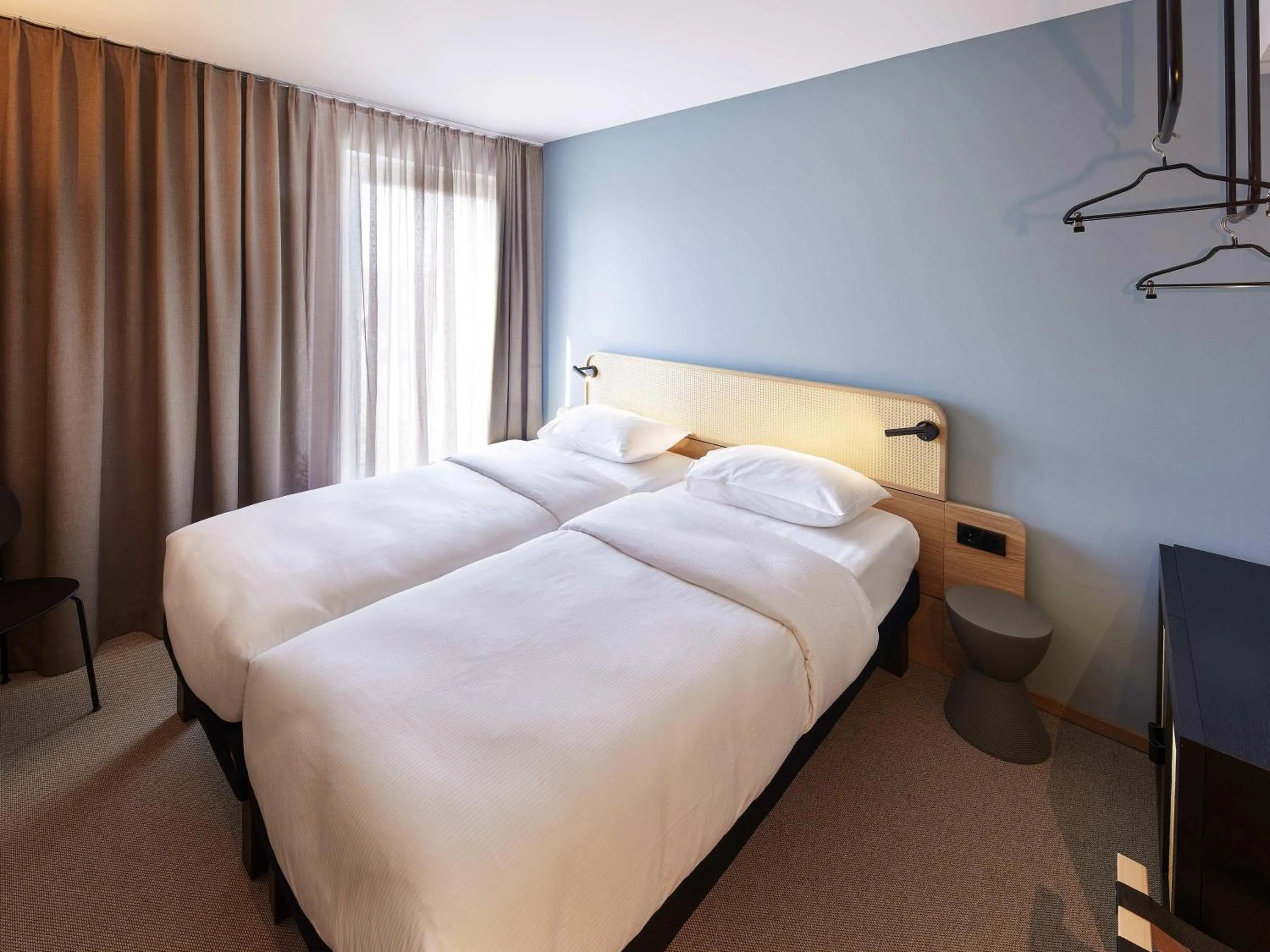 Bedroom, Bed in ibis Styles Bayreuth