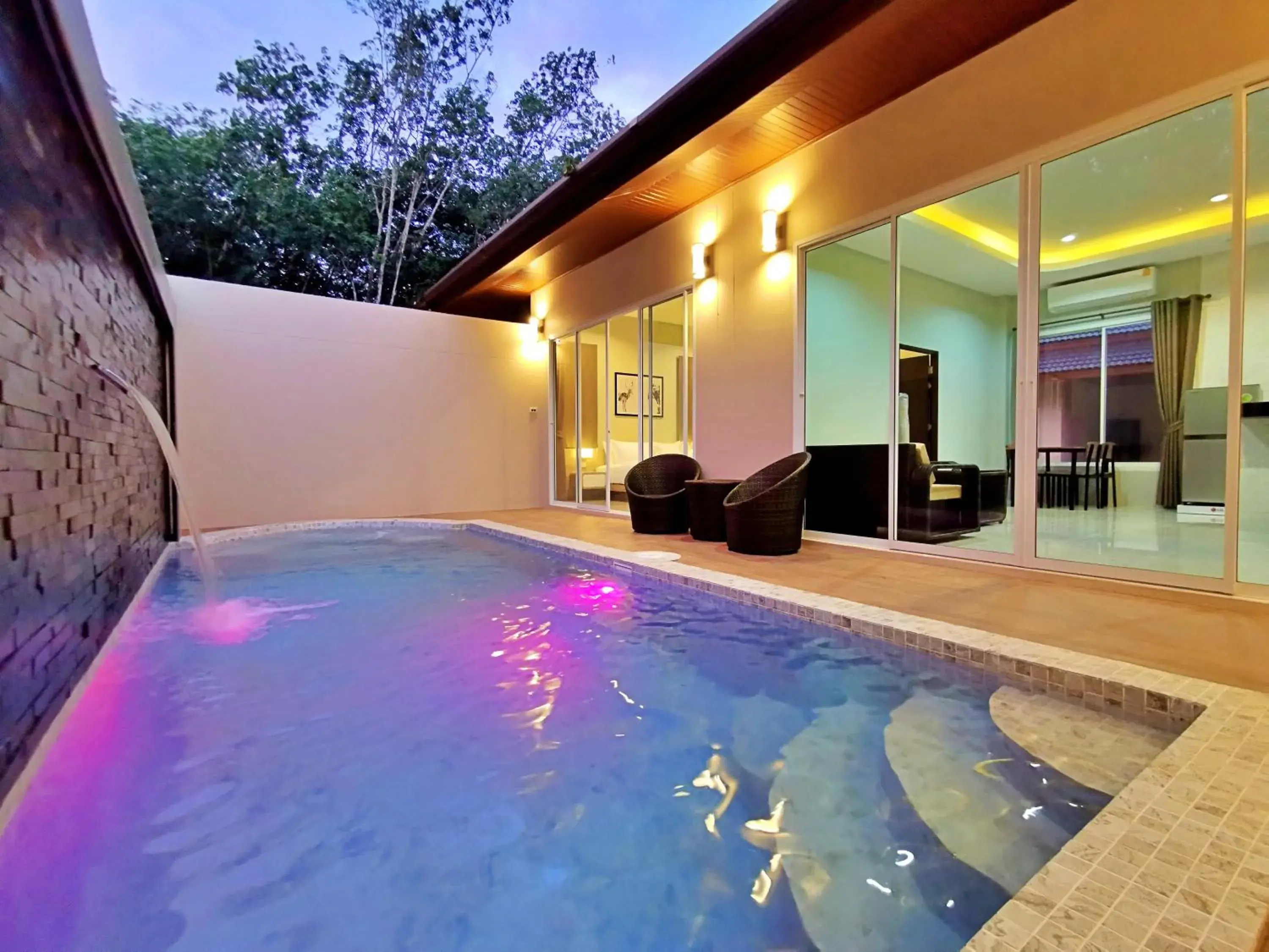 Swimming pool in The Apex private pool villa Krabi Swimming pool in The Apex private pool villa Krabi