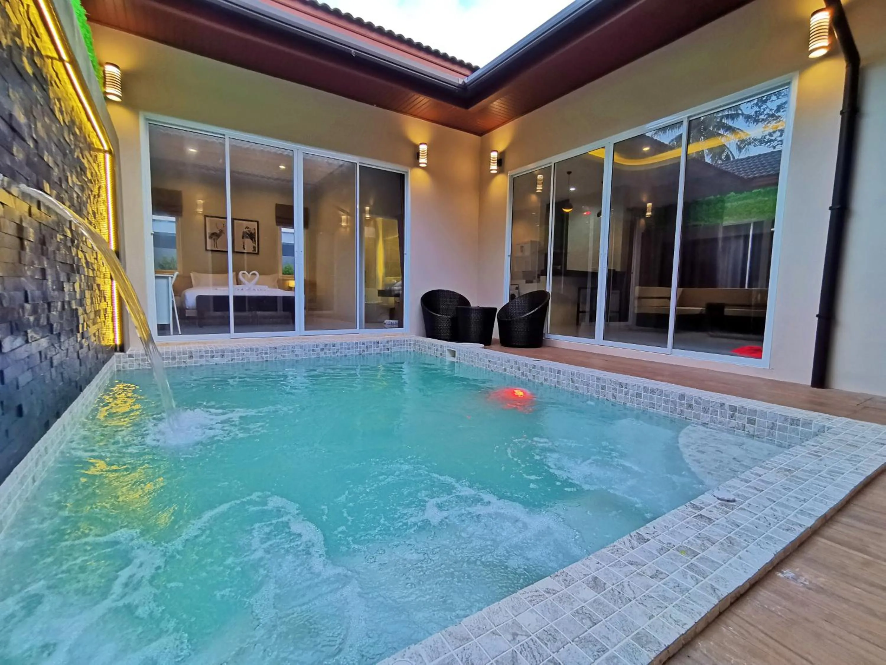 Swimming pool in The Apex private pool villa Krabi