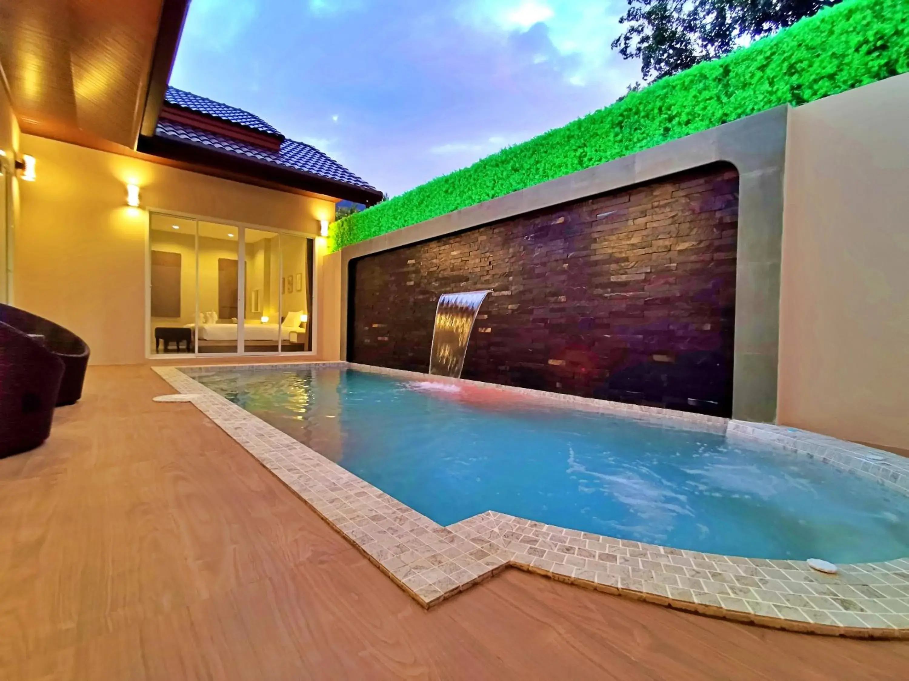 Swimming pool in The Apex private pool villa Krabi Swimming pool in The Apex private pool villa Krabi