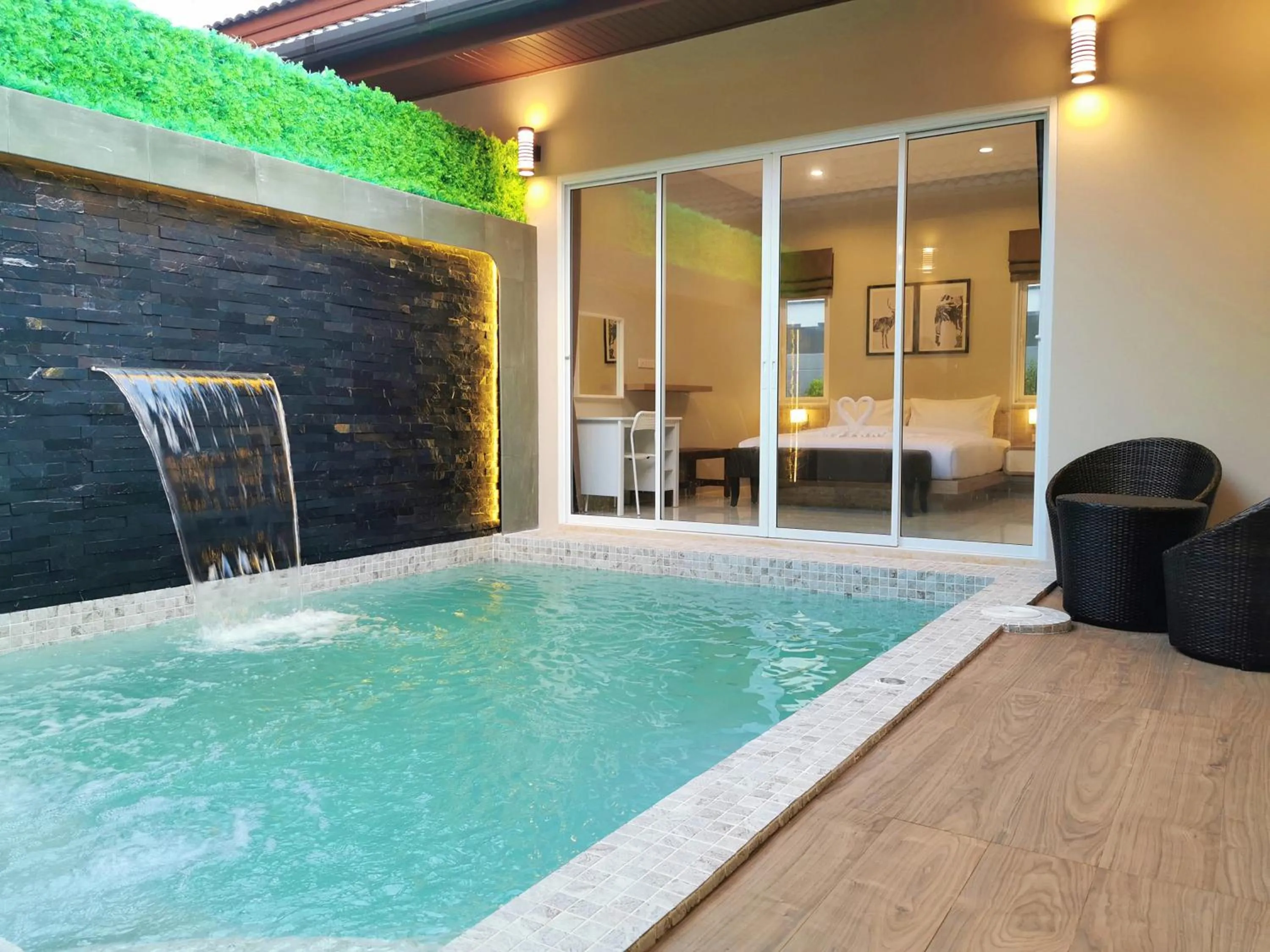 Swimming pool in The Apex private pool villa Krabi