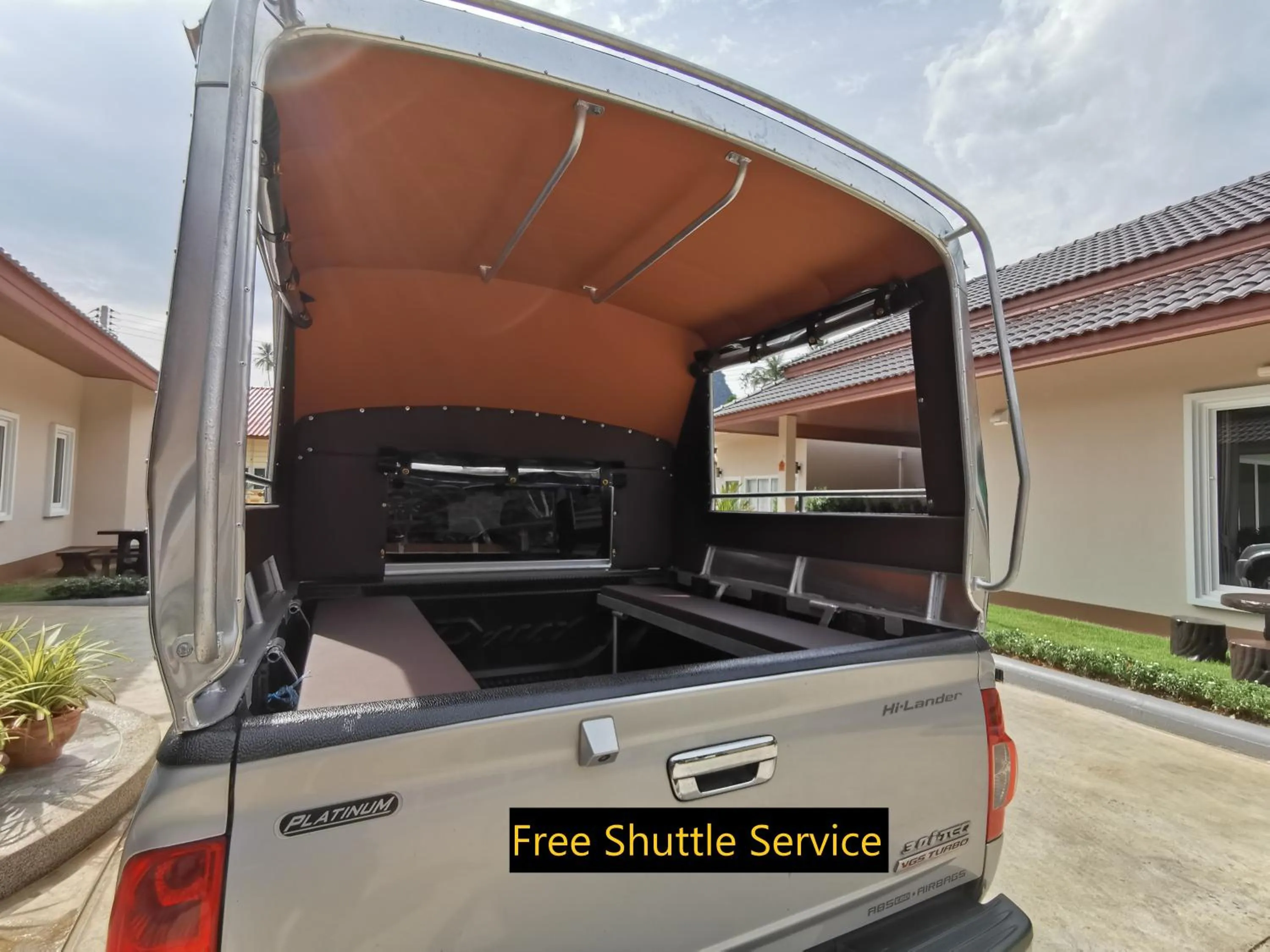 shuttle in The Apex private pool villa Krabi