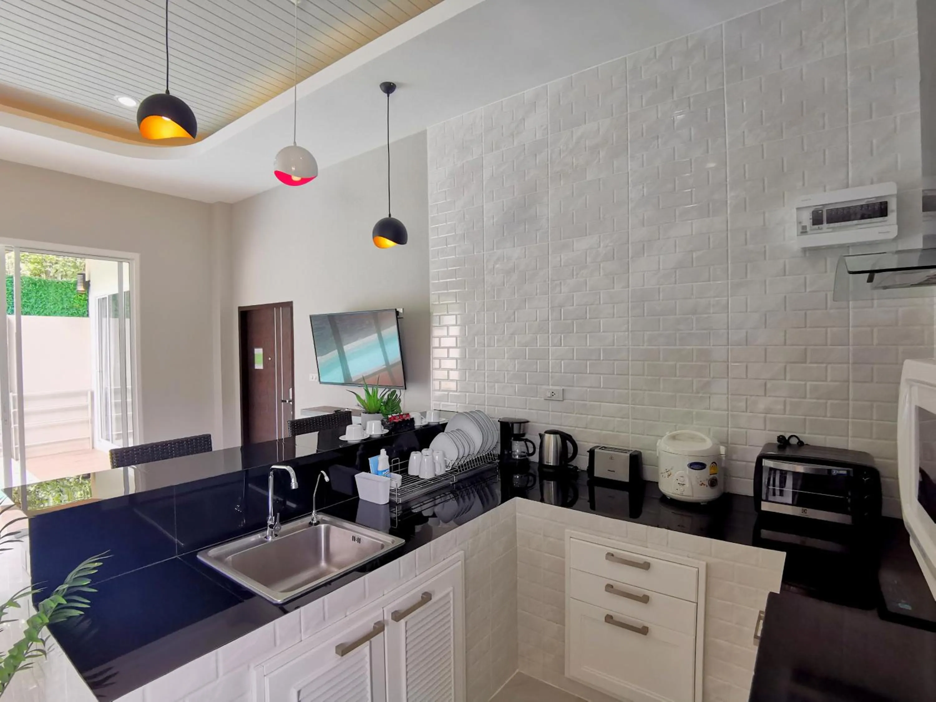 Kitchen or kitchenette in The Apex private pool villa Krabi