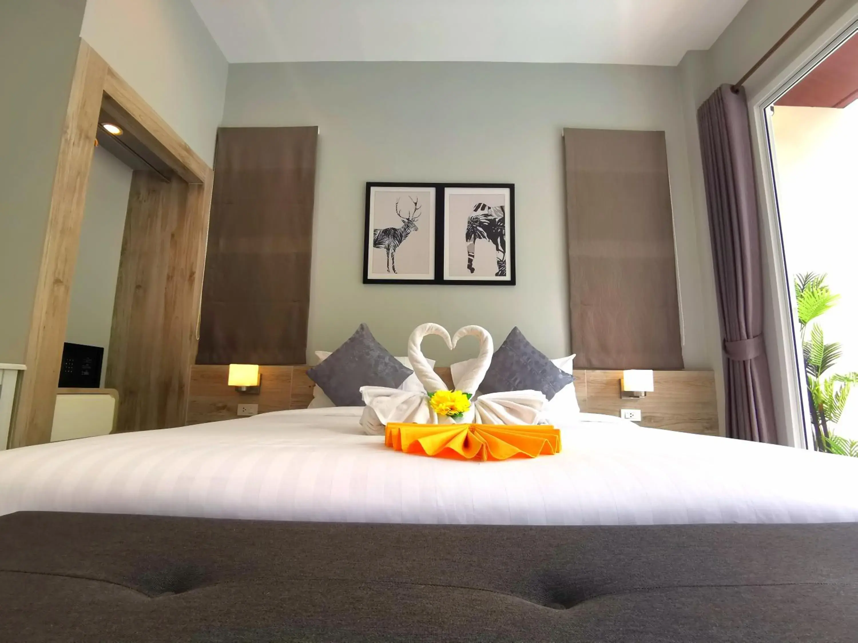 Bed in The Apex private pool villa Krabi Bed in The Apex private pool villa Krabi