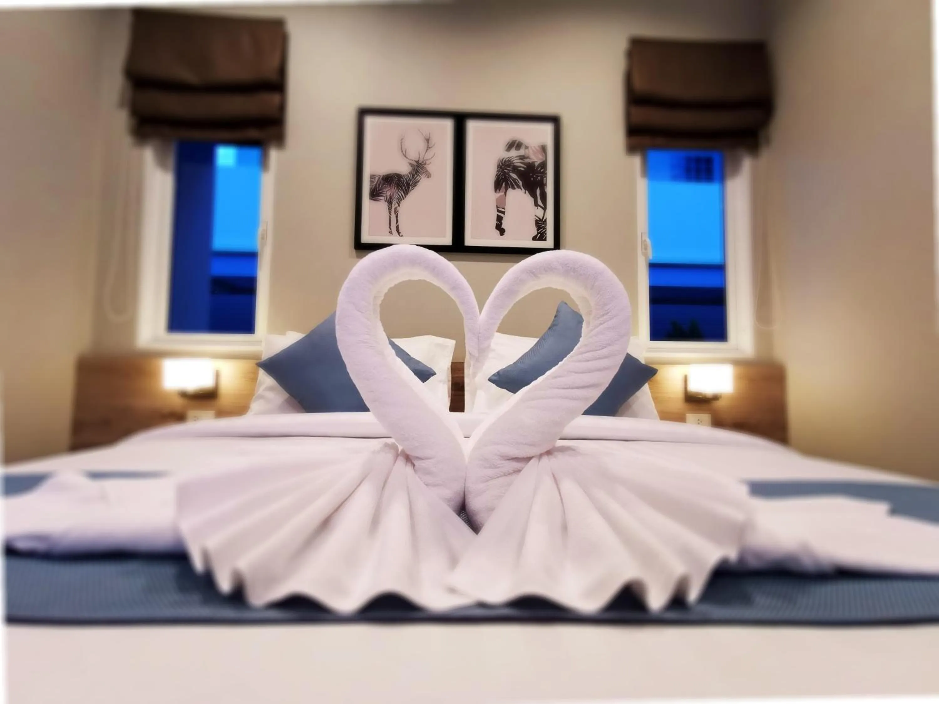 Bed in The Apex private pool villa Krabi