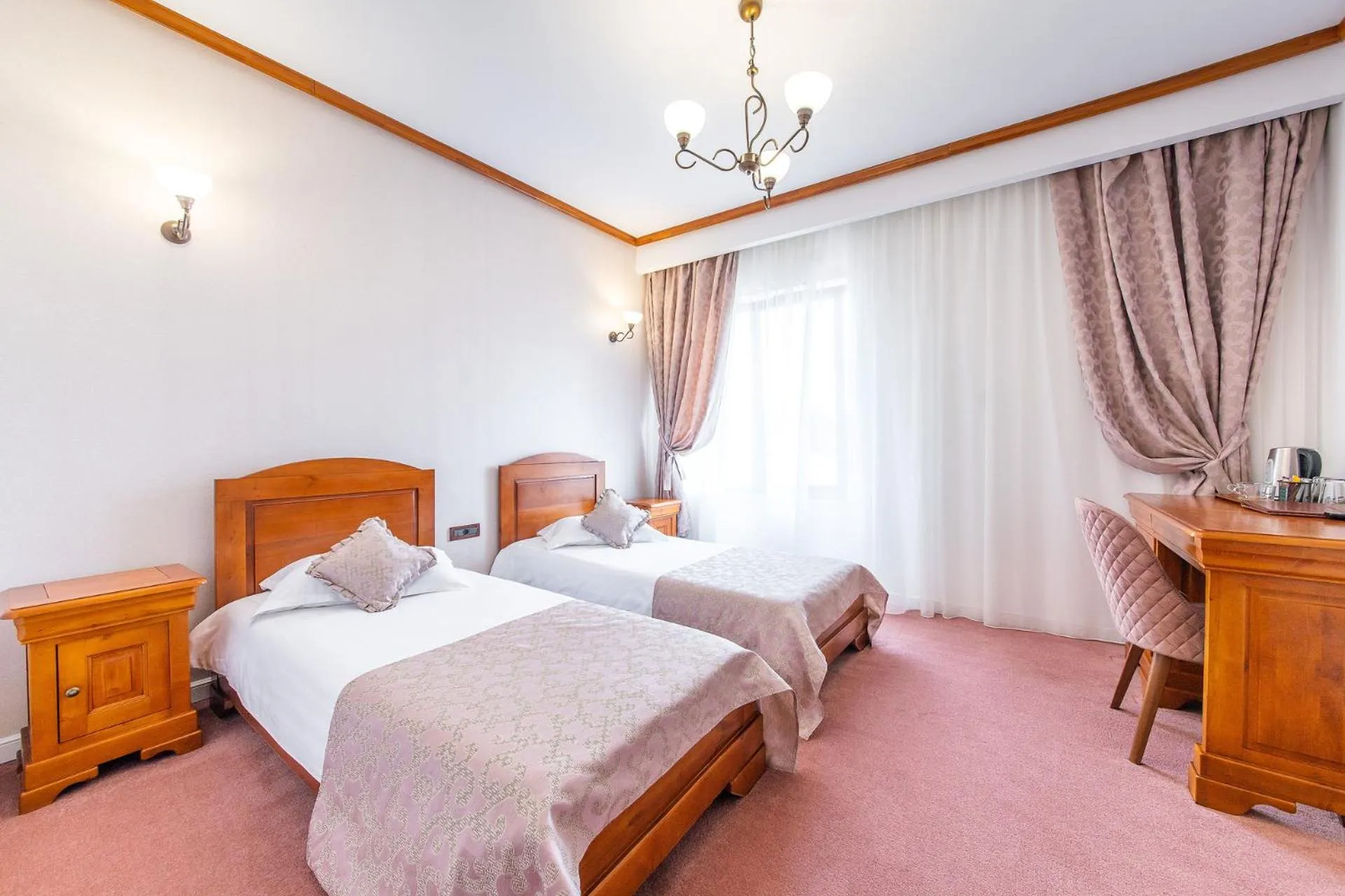 Bed in RED CONFORT HOTEL Boutique