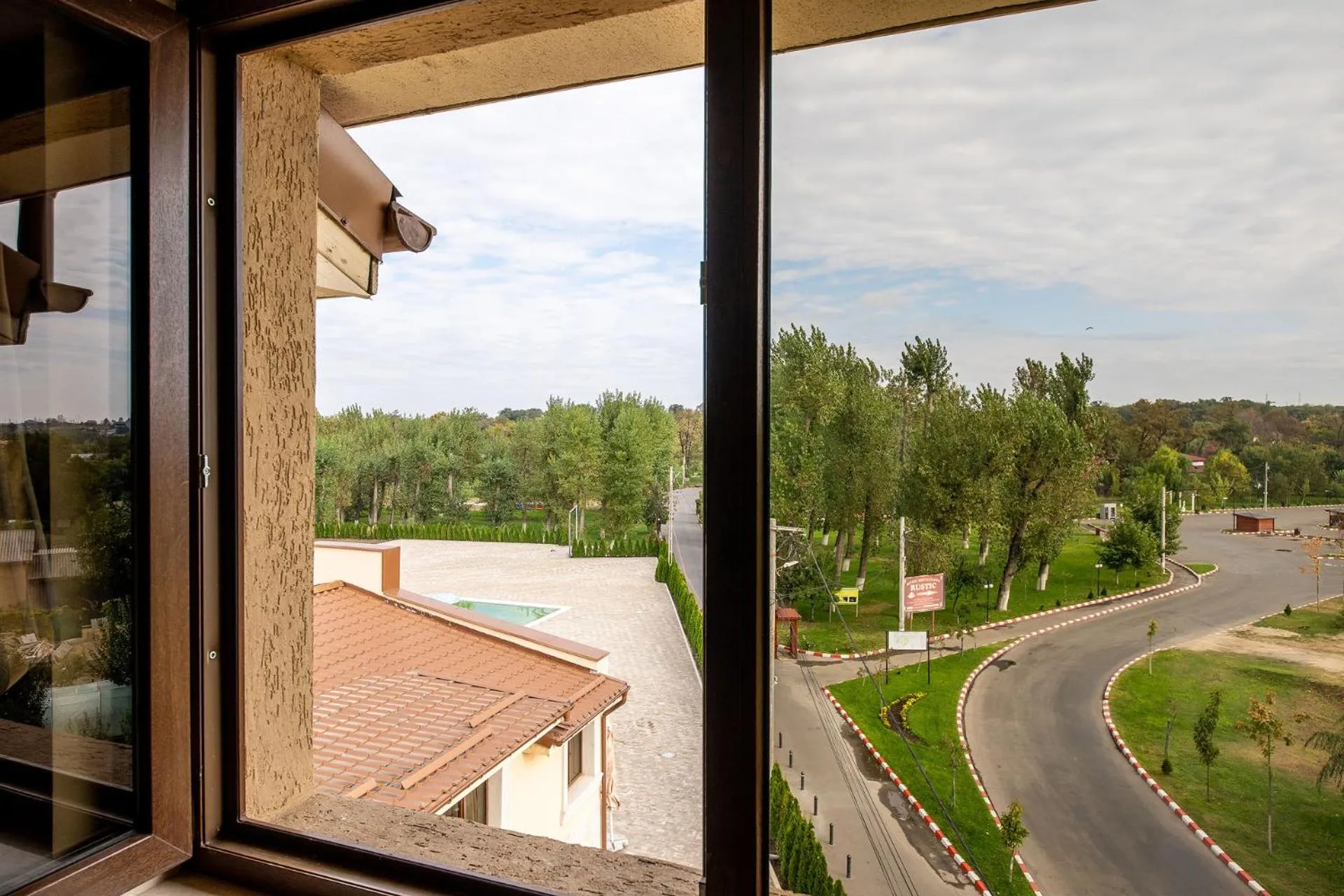 Garden view in RED CONFORT HOTEL Boutique