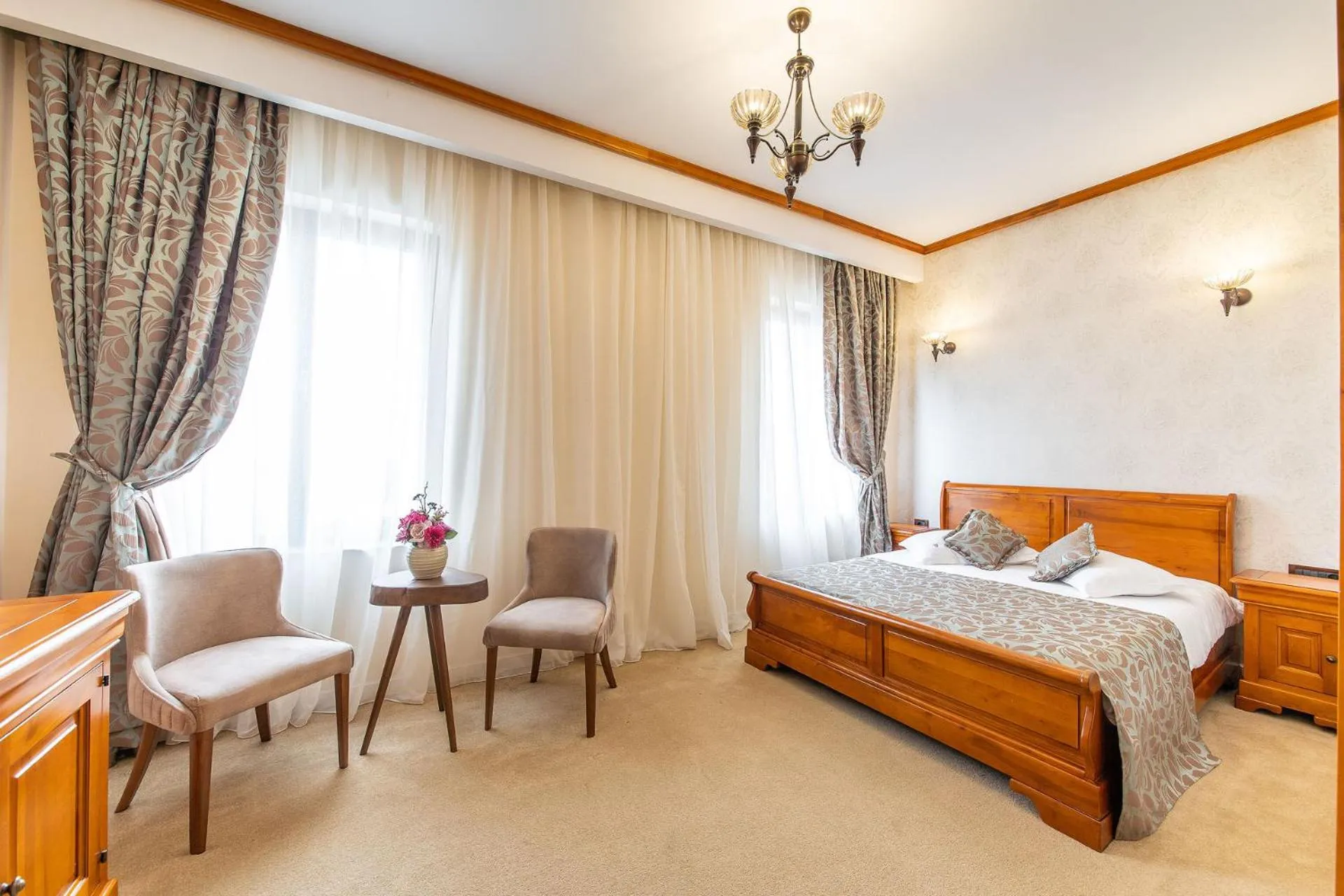 Bed in RED CONFORT HOTEL Boutique