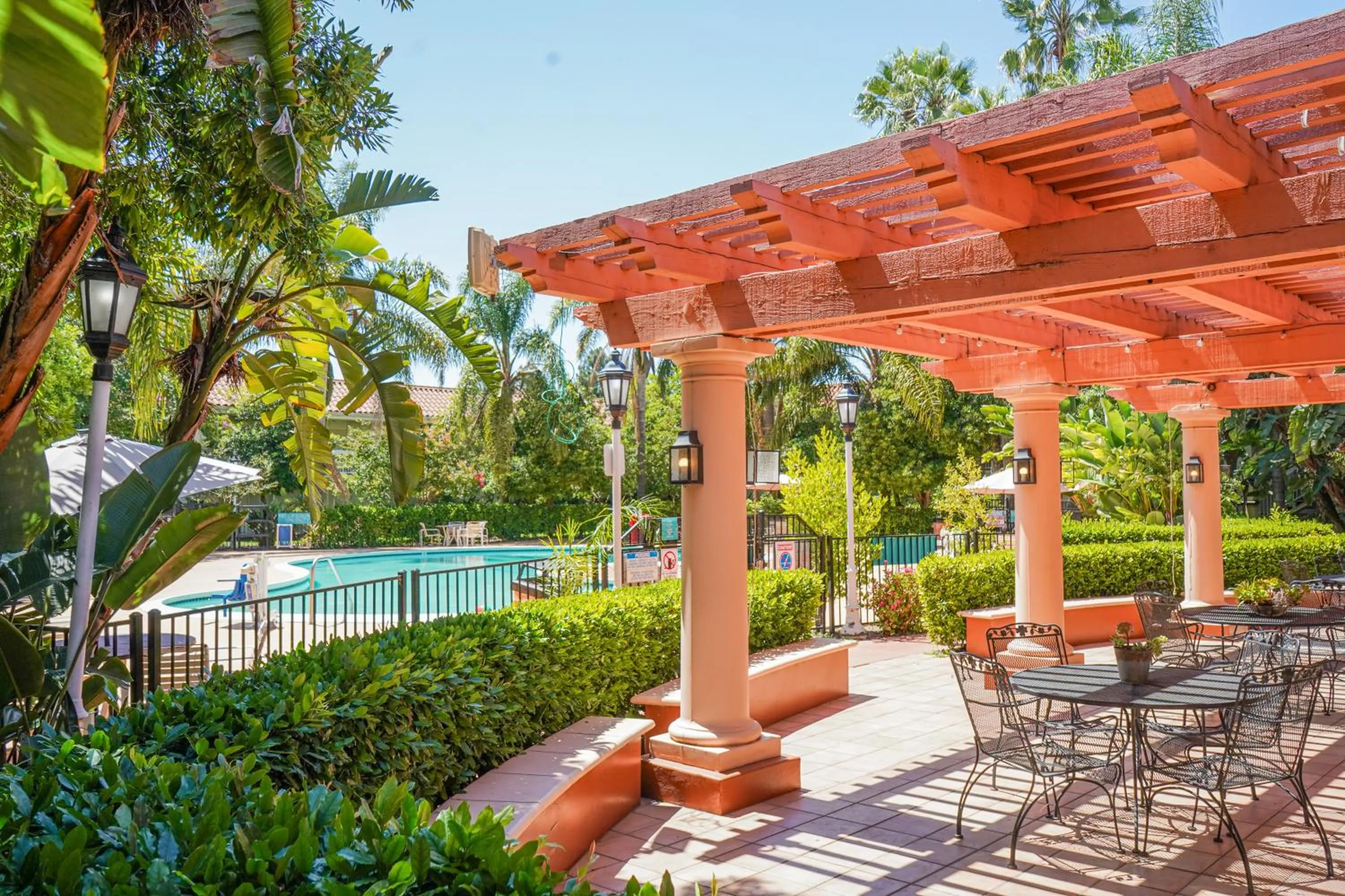 Patio in Uptown Oasis San Jose Airport & Silicon Valley