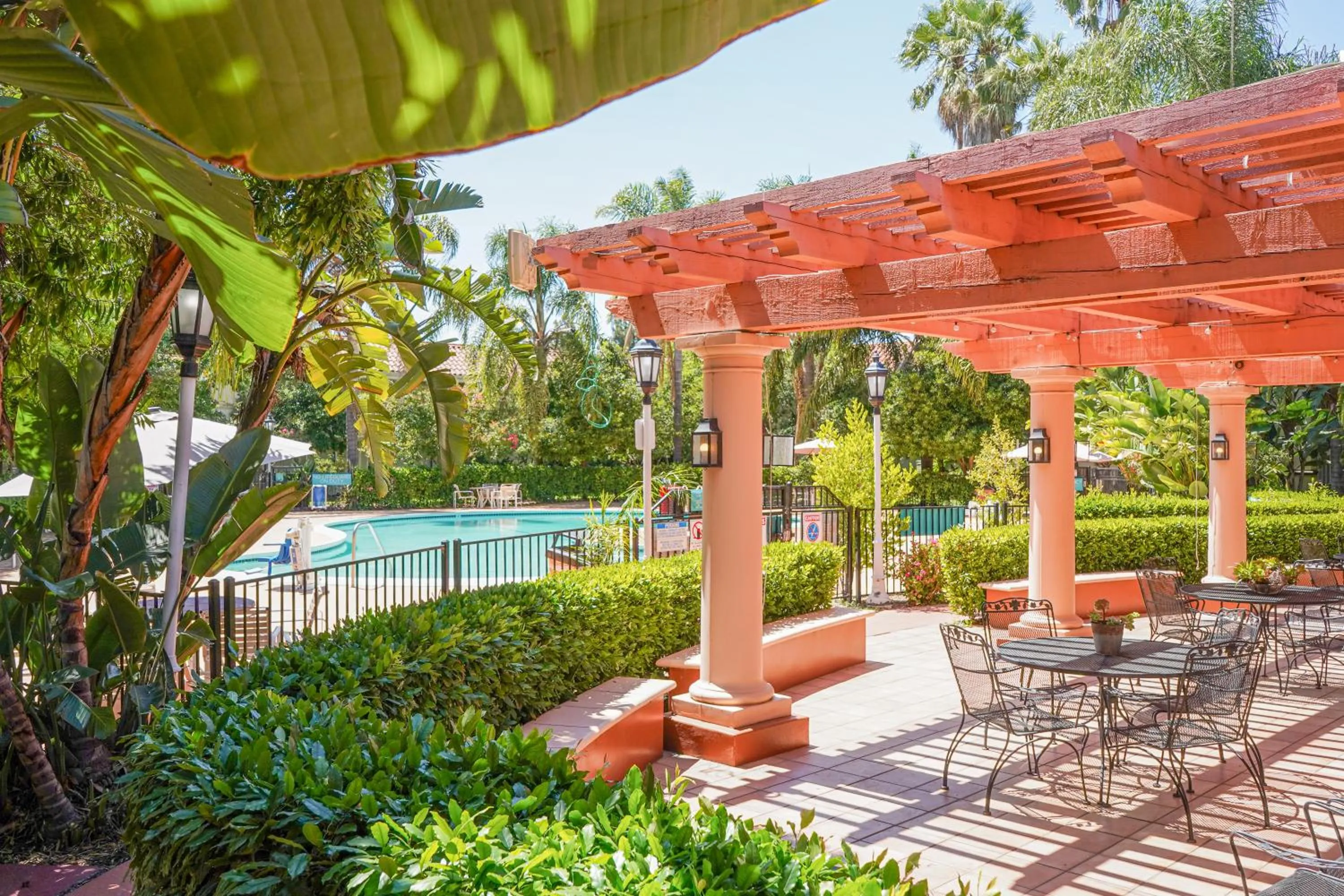 Patio in Uptown Oasis San Jose Airport & Silicon Valley