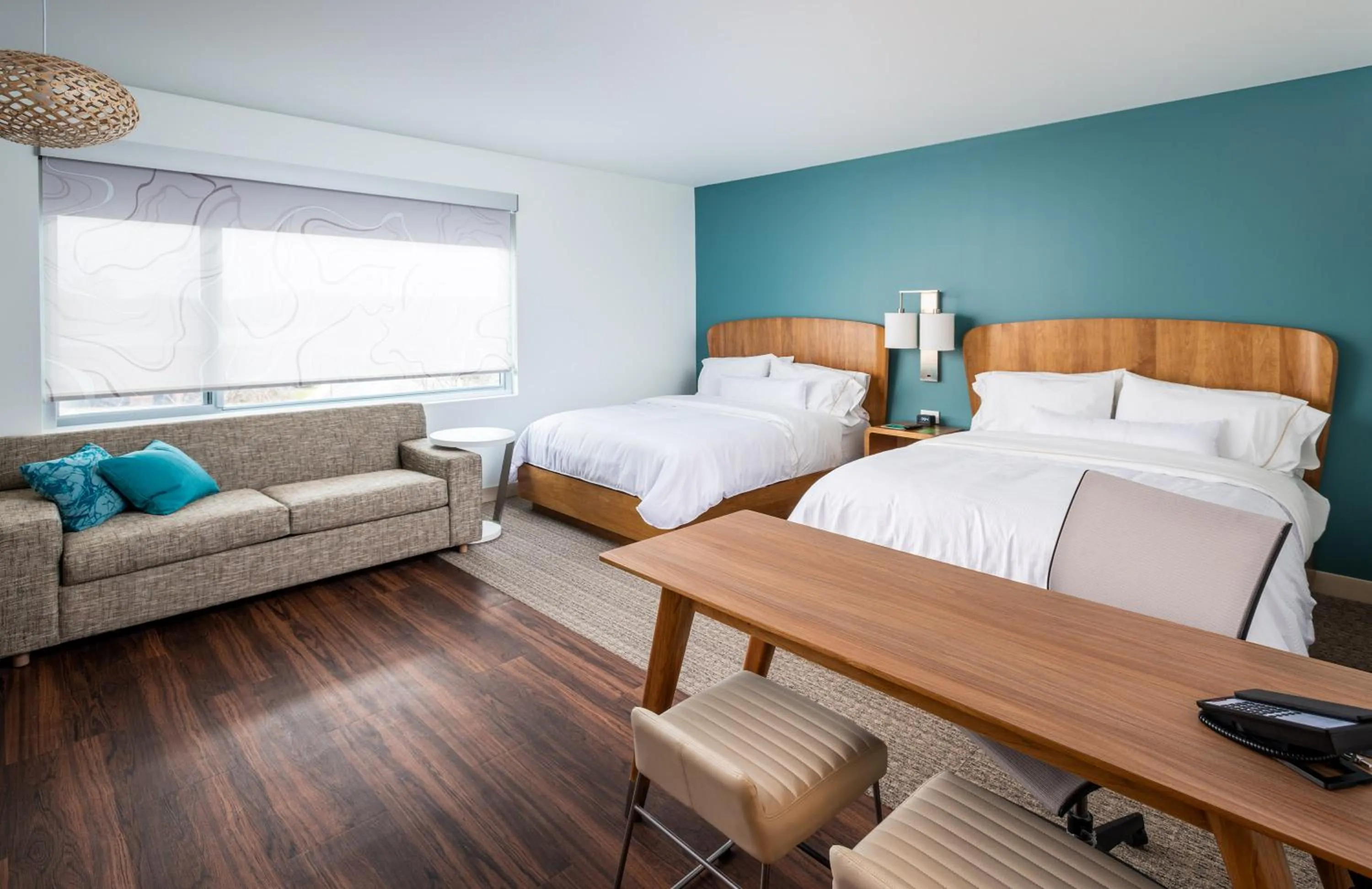 Bedroom, Bed in Element Nashville Airport