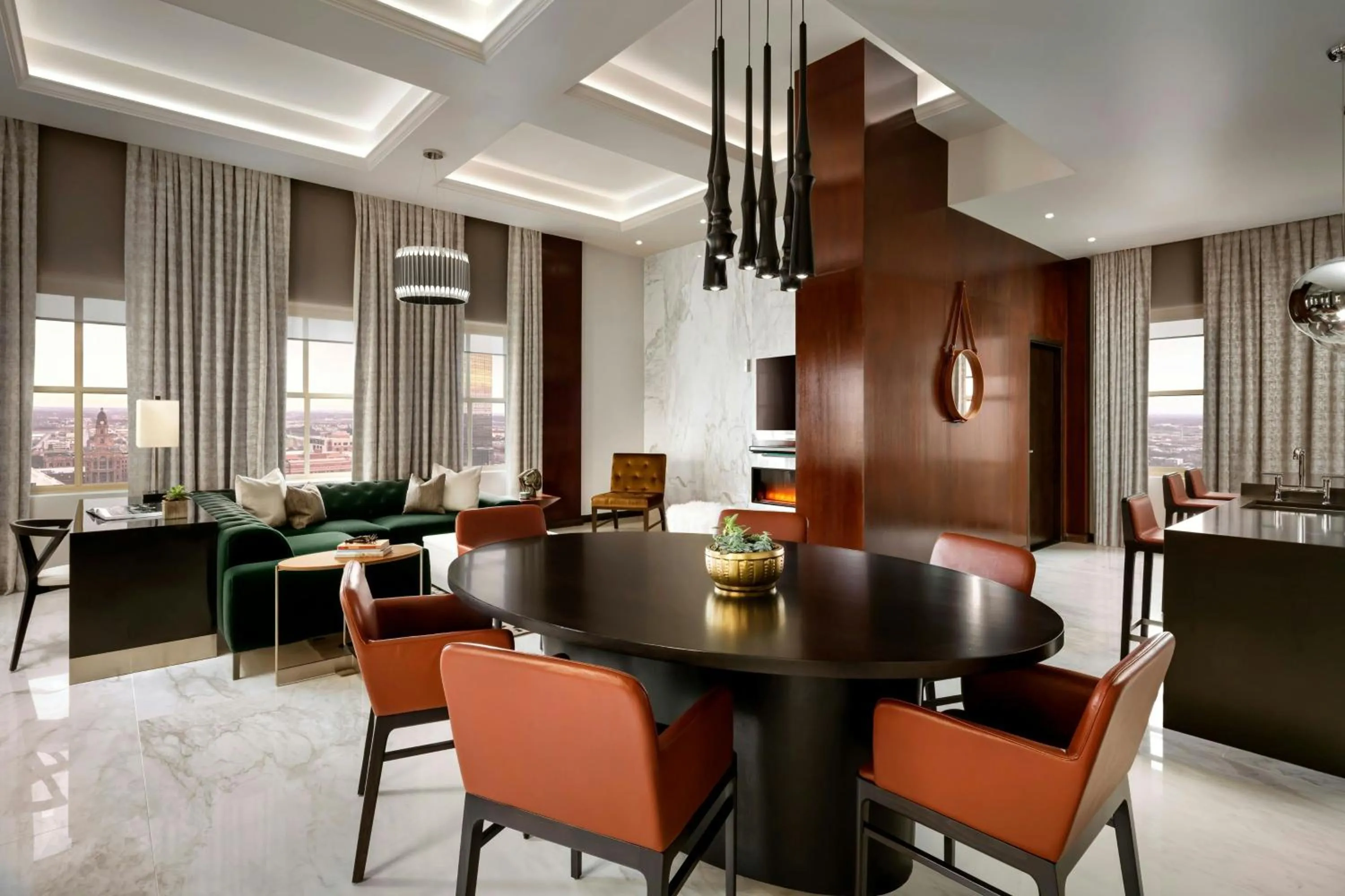 Living room in The Sinclair, Autograph Collection