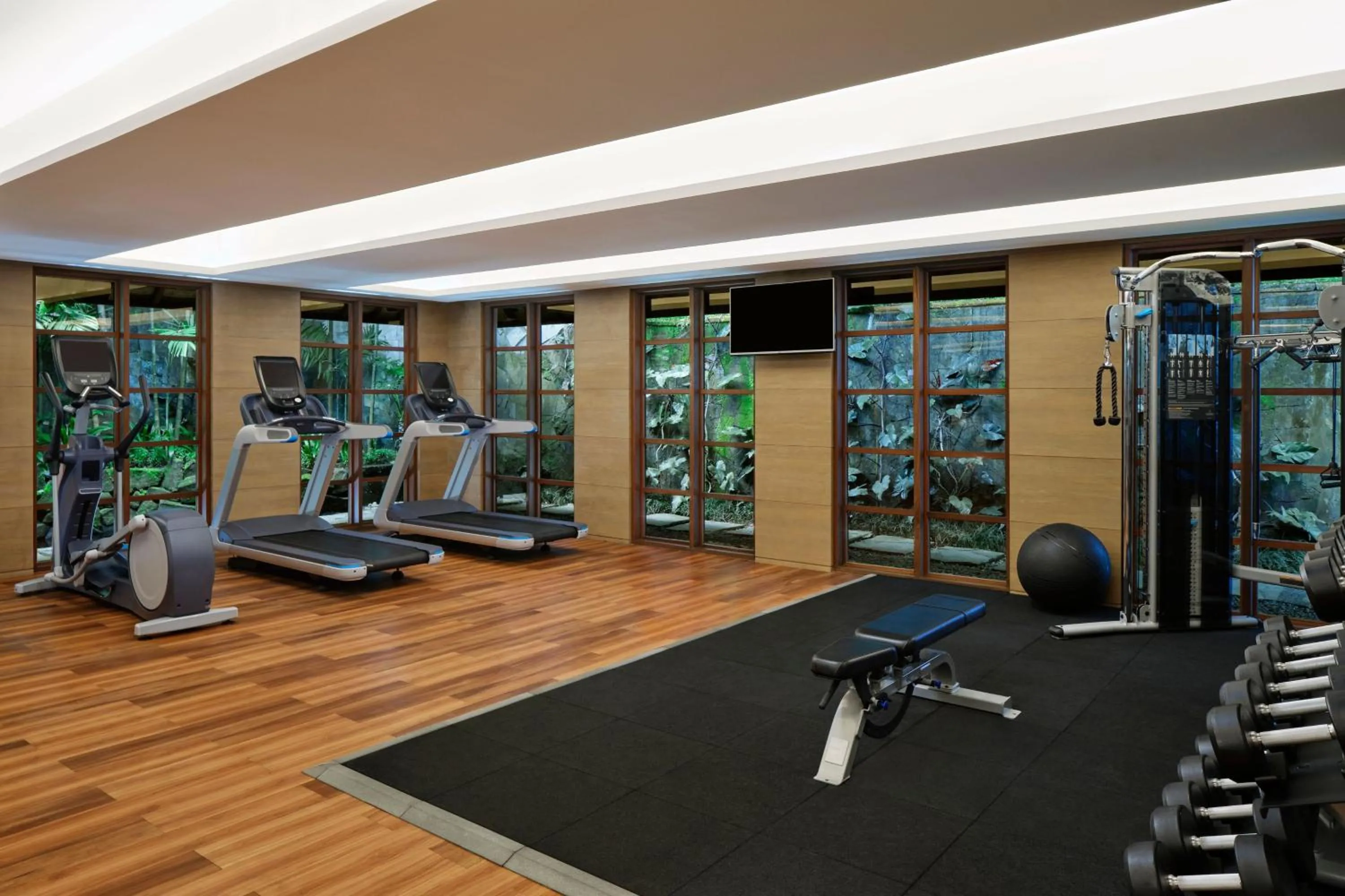 Fitness centre/facilities in The Westin Resort & Spa Ubud, Bali