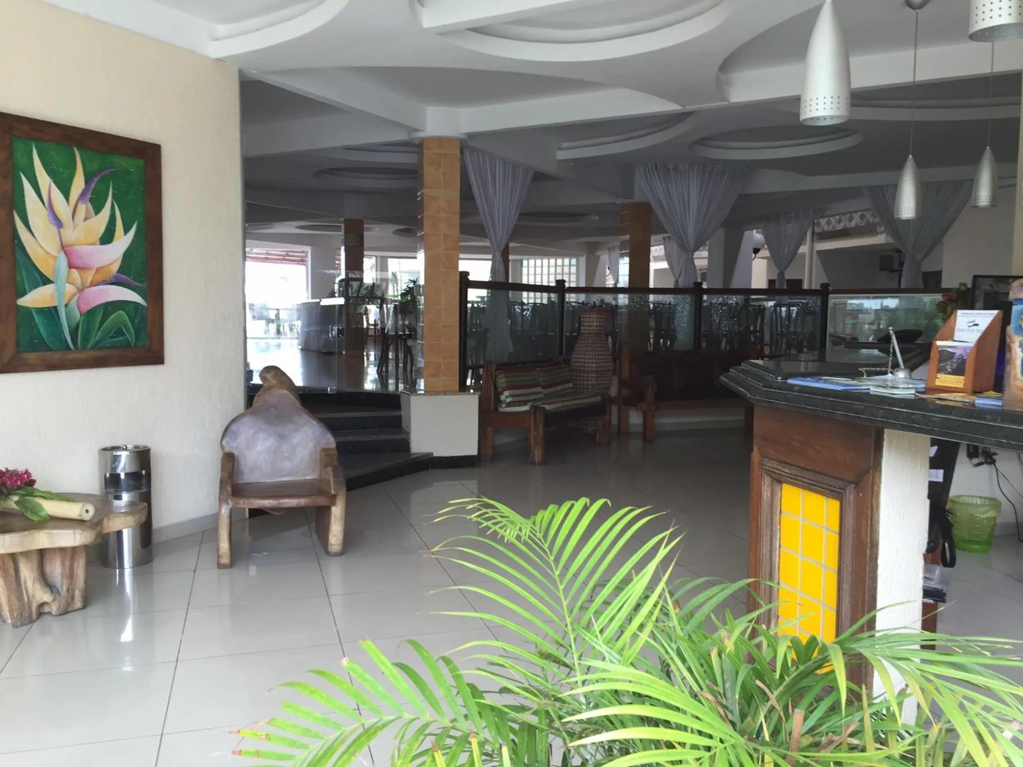 Lobby or reception in Eden Praia Hotel