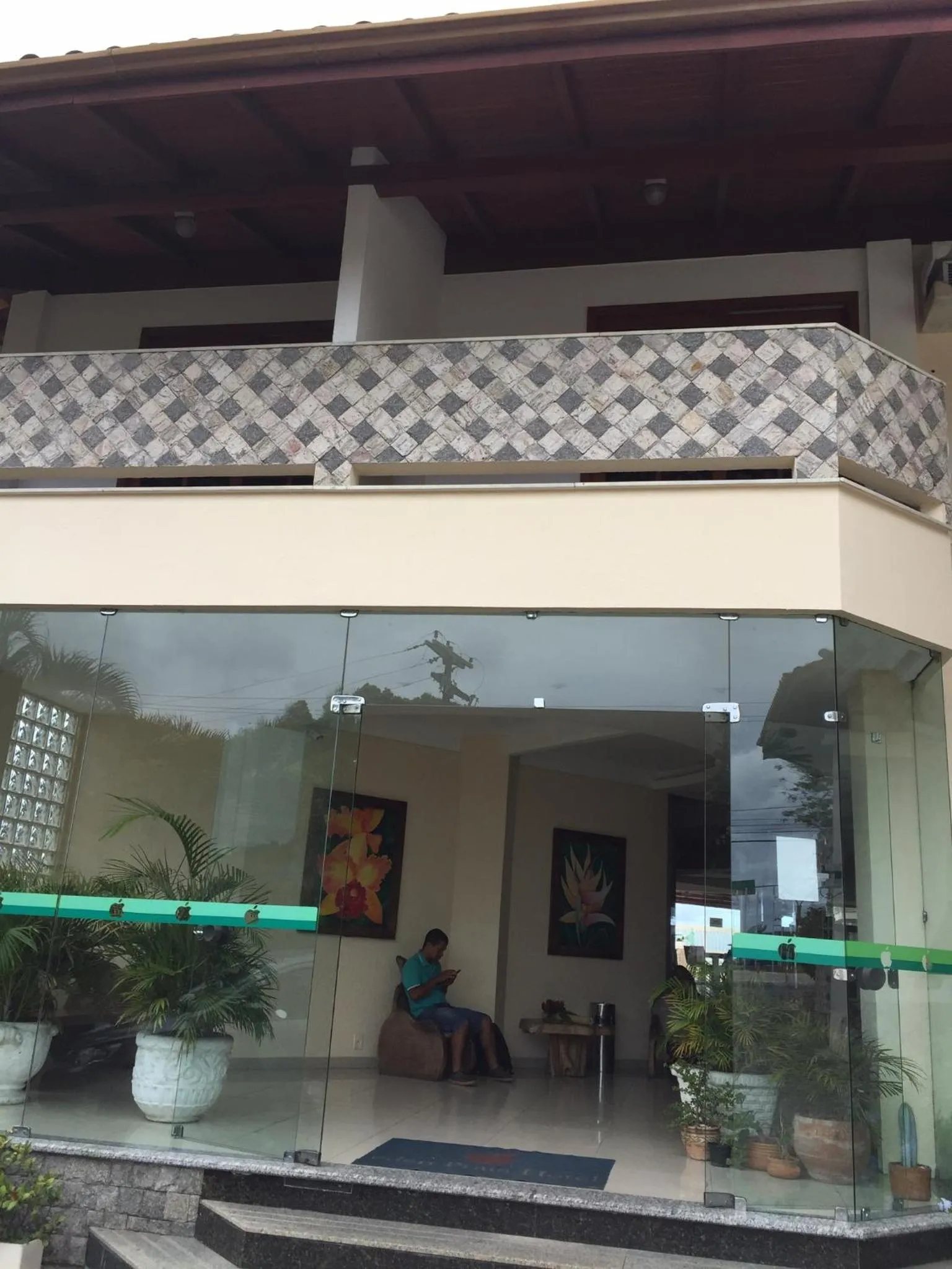 Facade/entrance in Eden Praia Hotel