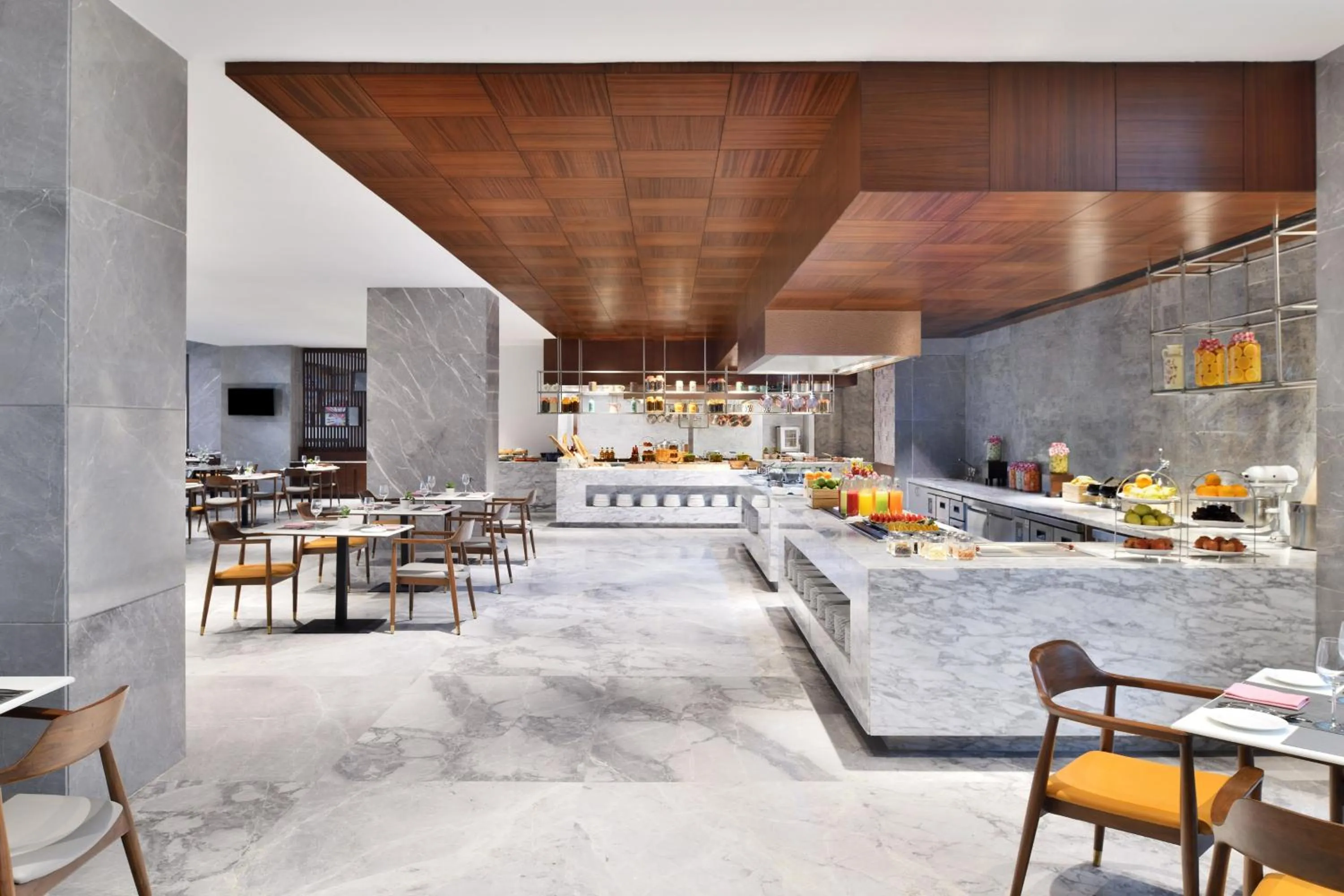 Kitchen or kitchenette in Le Meridien Hyderabad