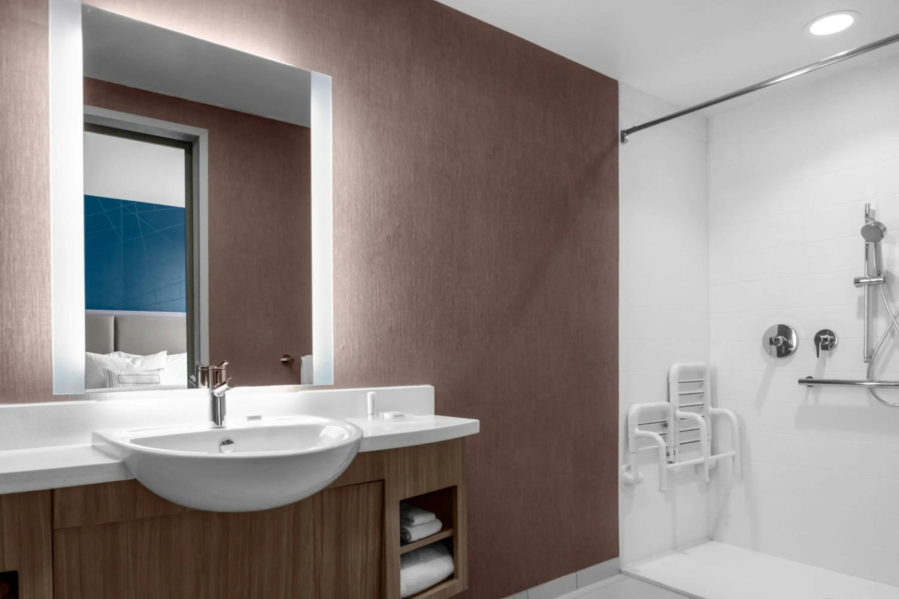 Bathroom in SpringHill Suites Winchester