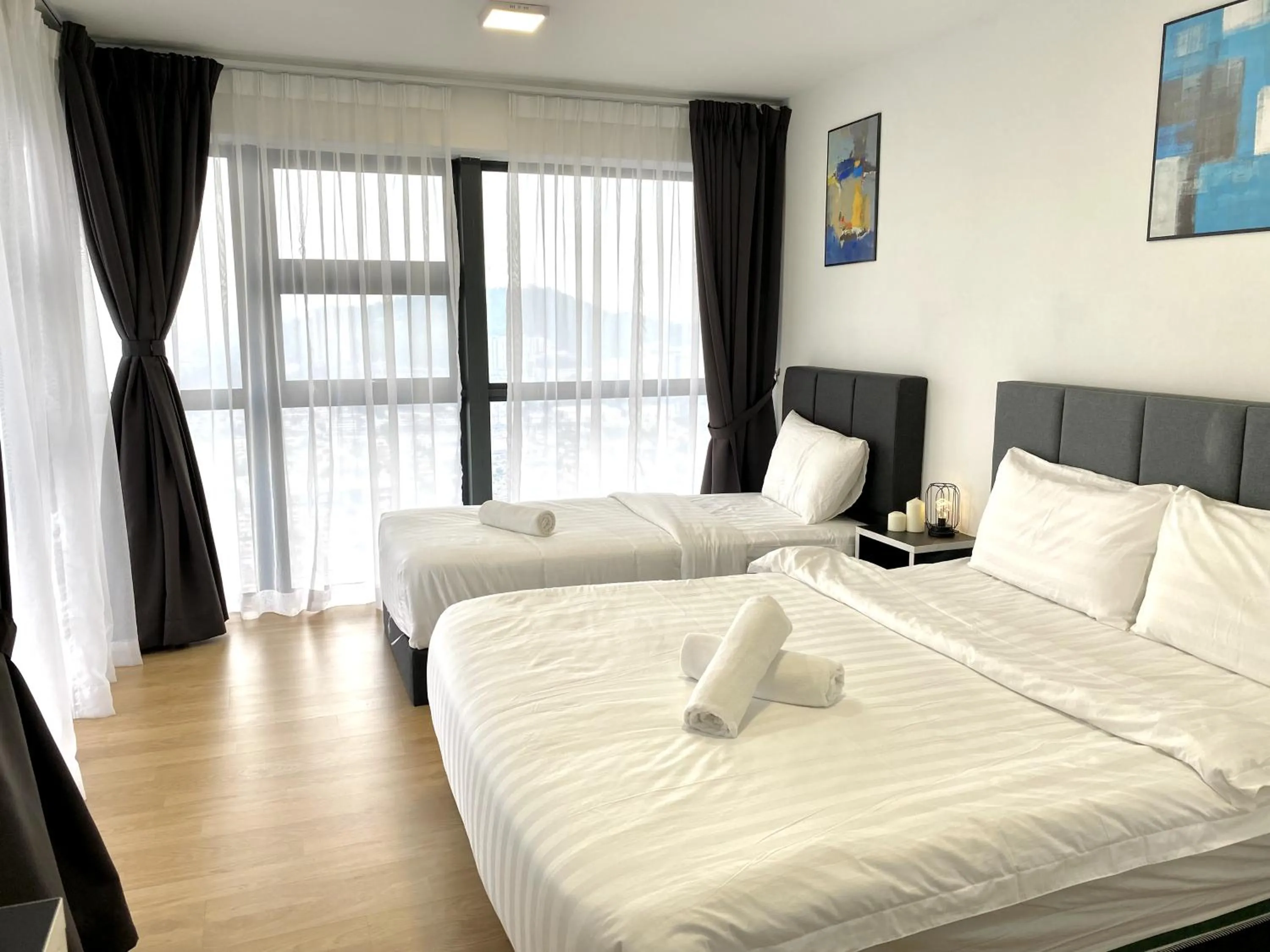 Bedroom, Bed in Ekocheras Suite by MOKA at CHERAS