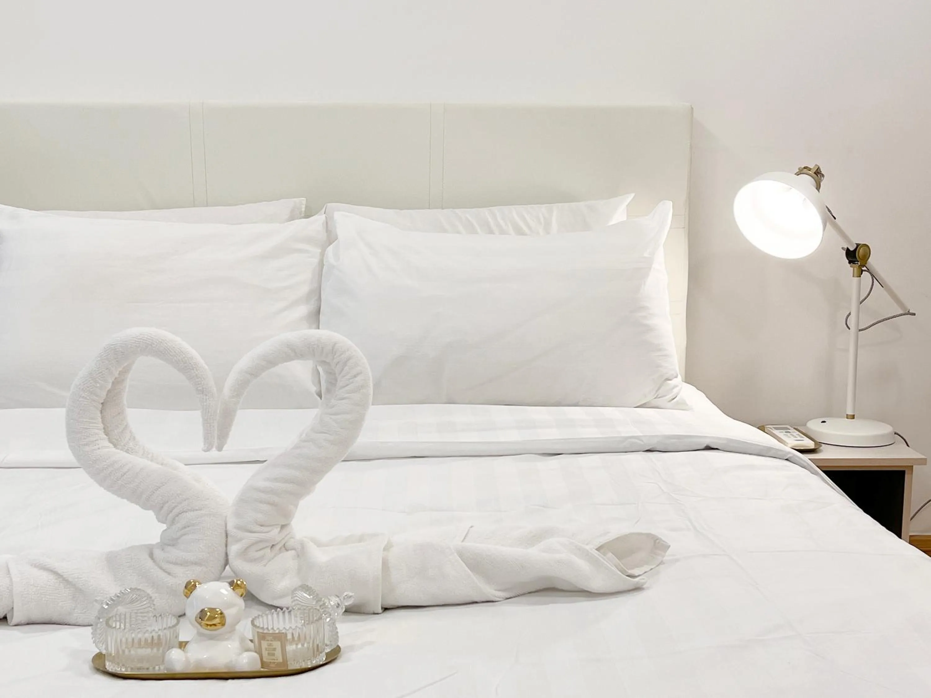 Bed in Ekocheras Suite by MOKA at CHERAS