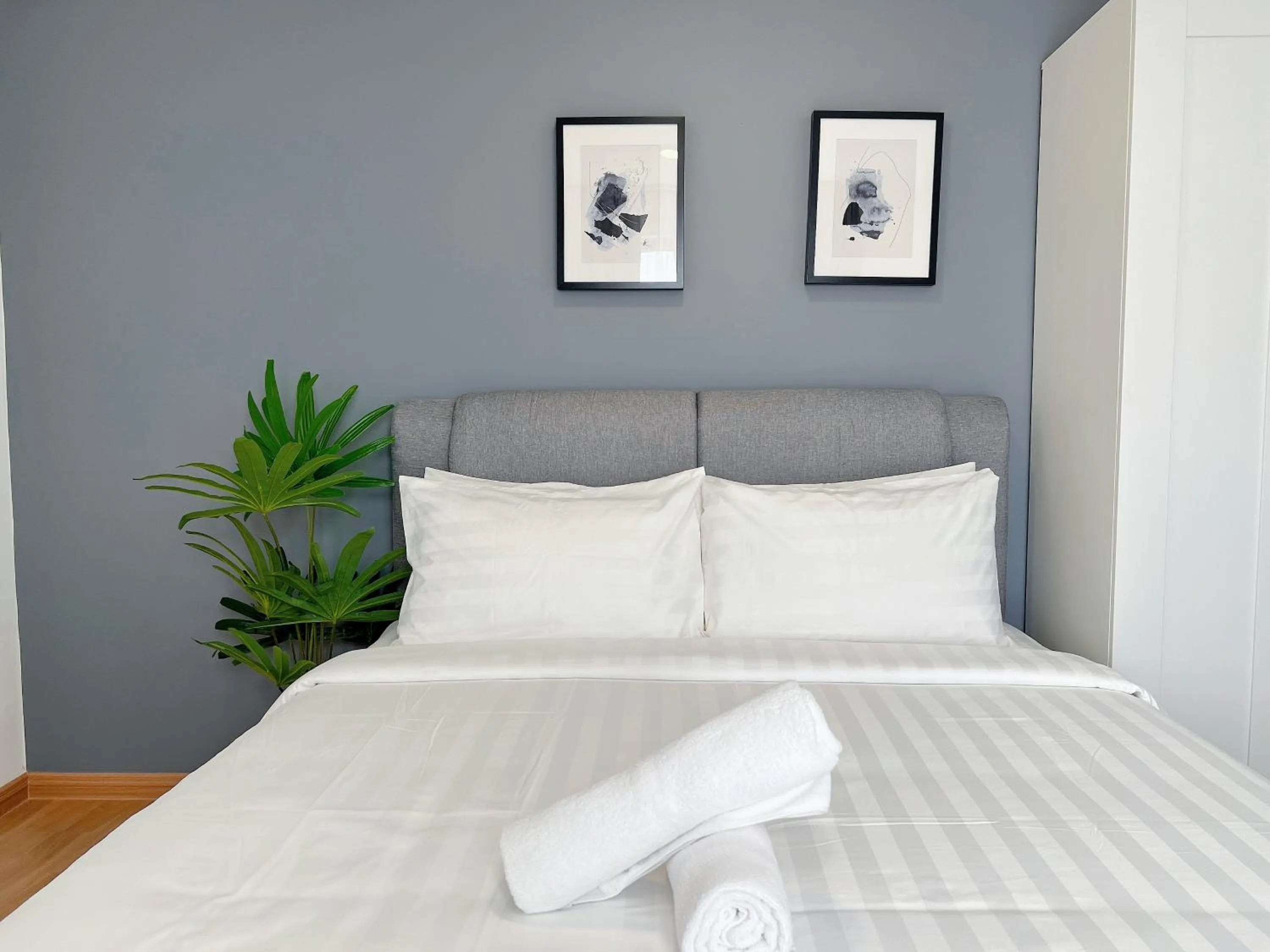 Bed in Ekocheras Suite by MOKA at CHERAS