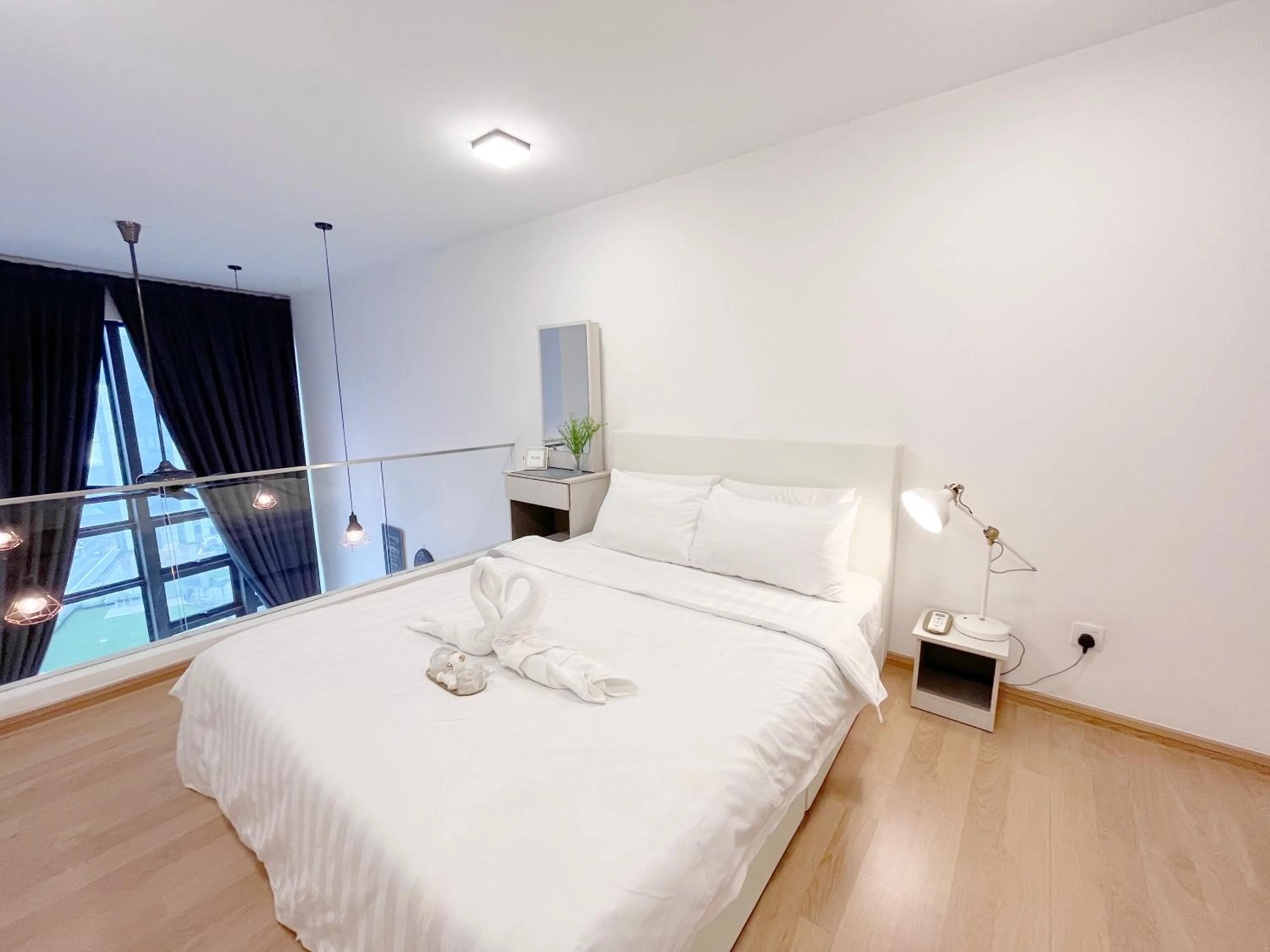 Bed in Ekocheras Suite by MOKA at CHERAS