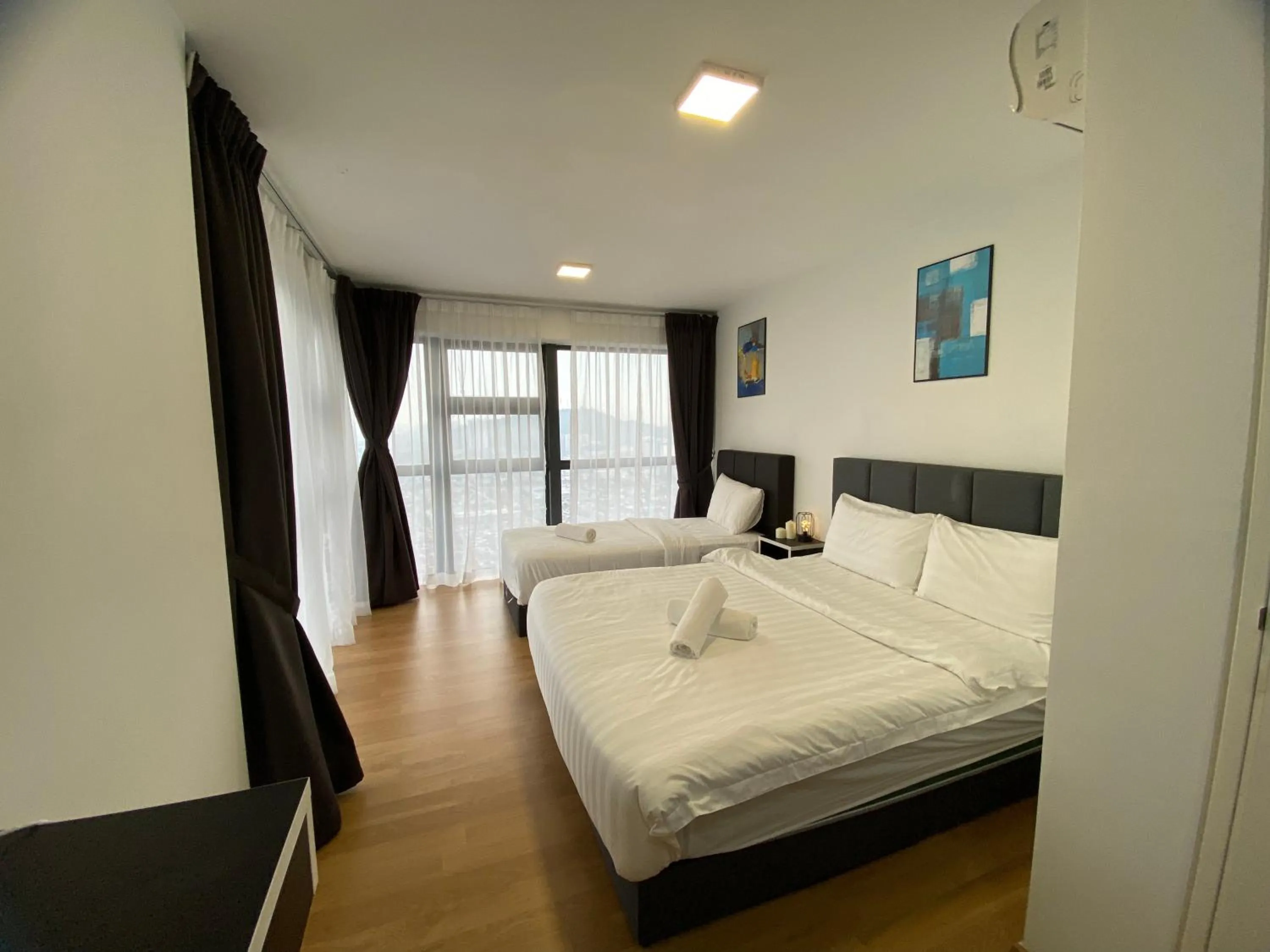 Bedroom, Bed in Ekocheras Suite by MOKA at CHERAS