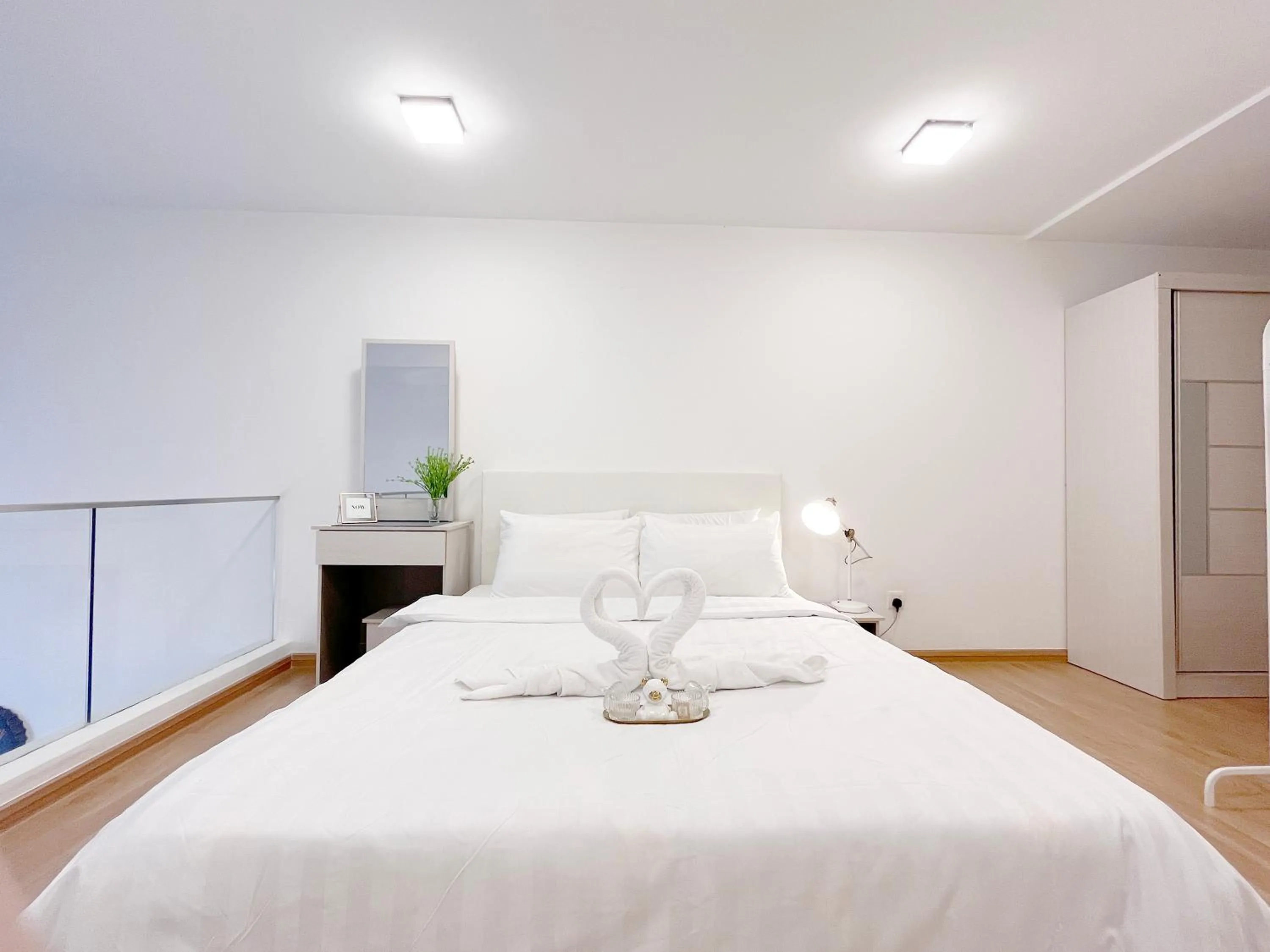 Bed in Ekocheras Suite by MOKA at CHERAS