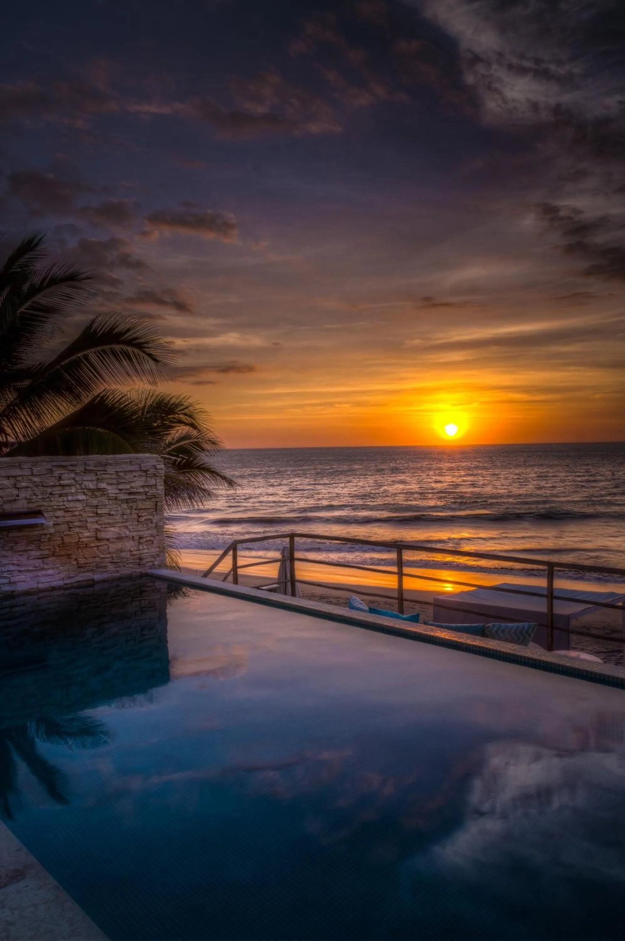 Swimming pool in DCO Suites Lounge & Spa