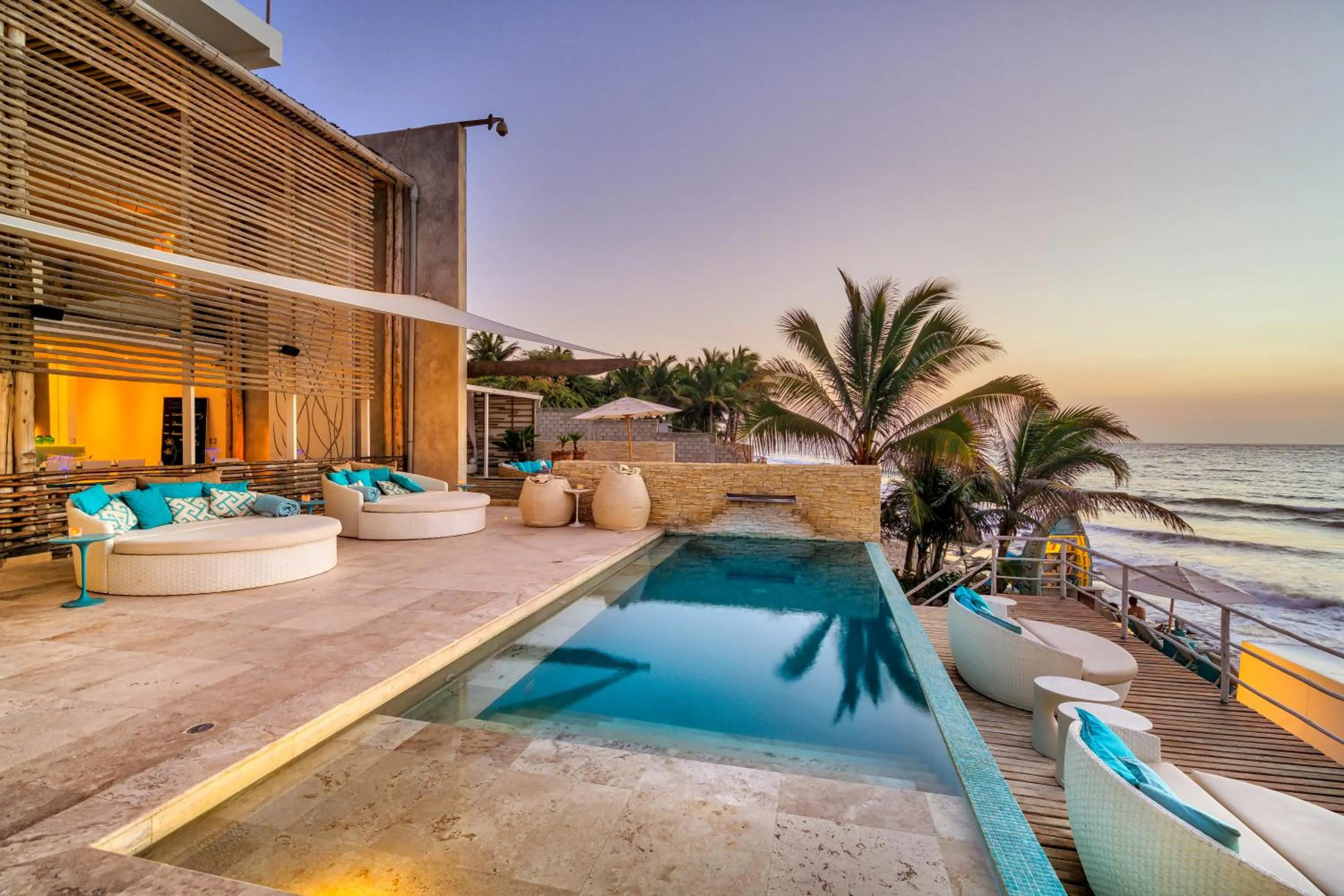 Swimming pool in DCO Suites Lounge & Spa