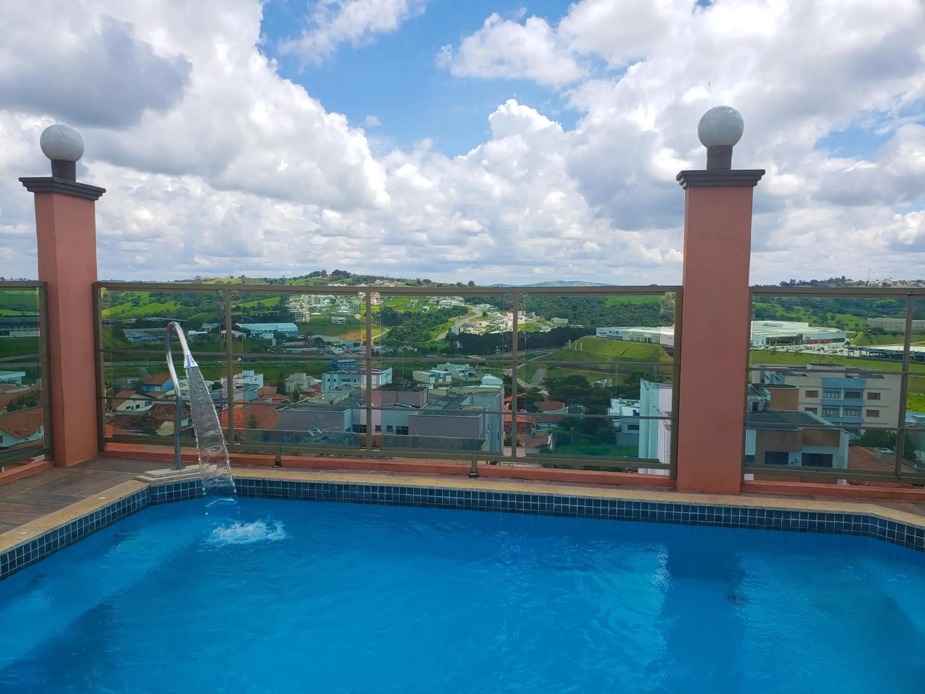 Pool view in Grand Enio Hotel e Cantina Pool view in Grand Enio Hotel e Cantina