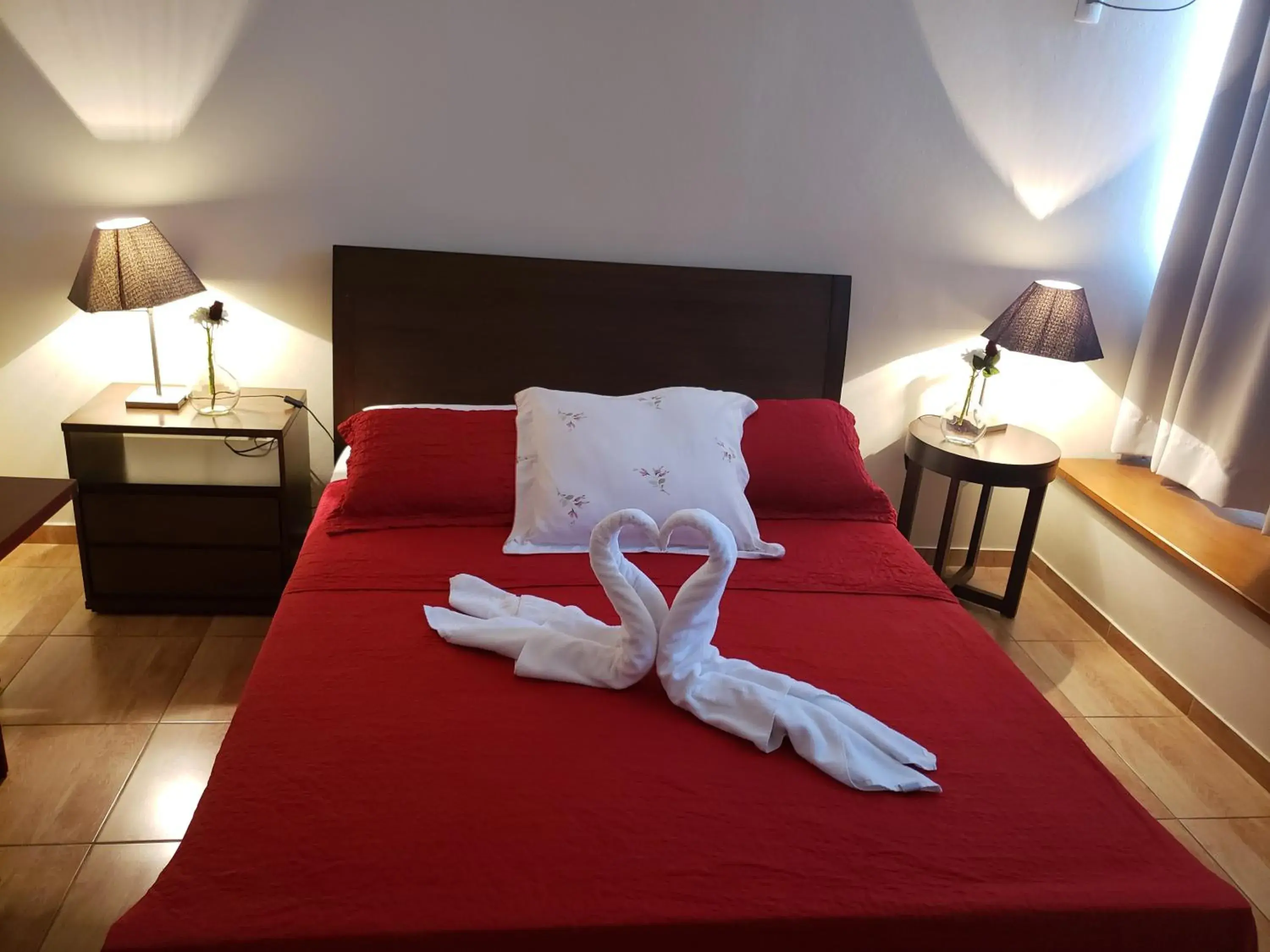 Bed in Grand Enio Hotel e Cantina Bed in Grand Enio Hotel e Cantina