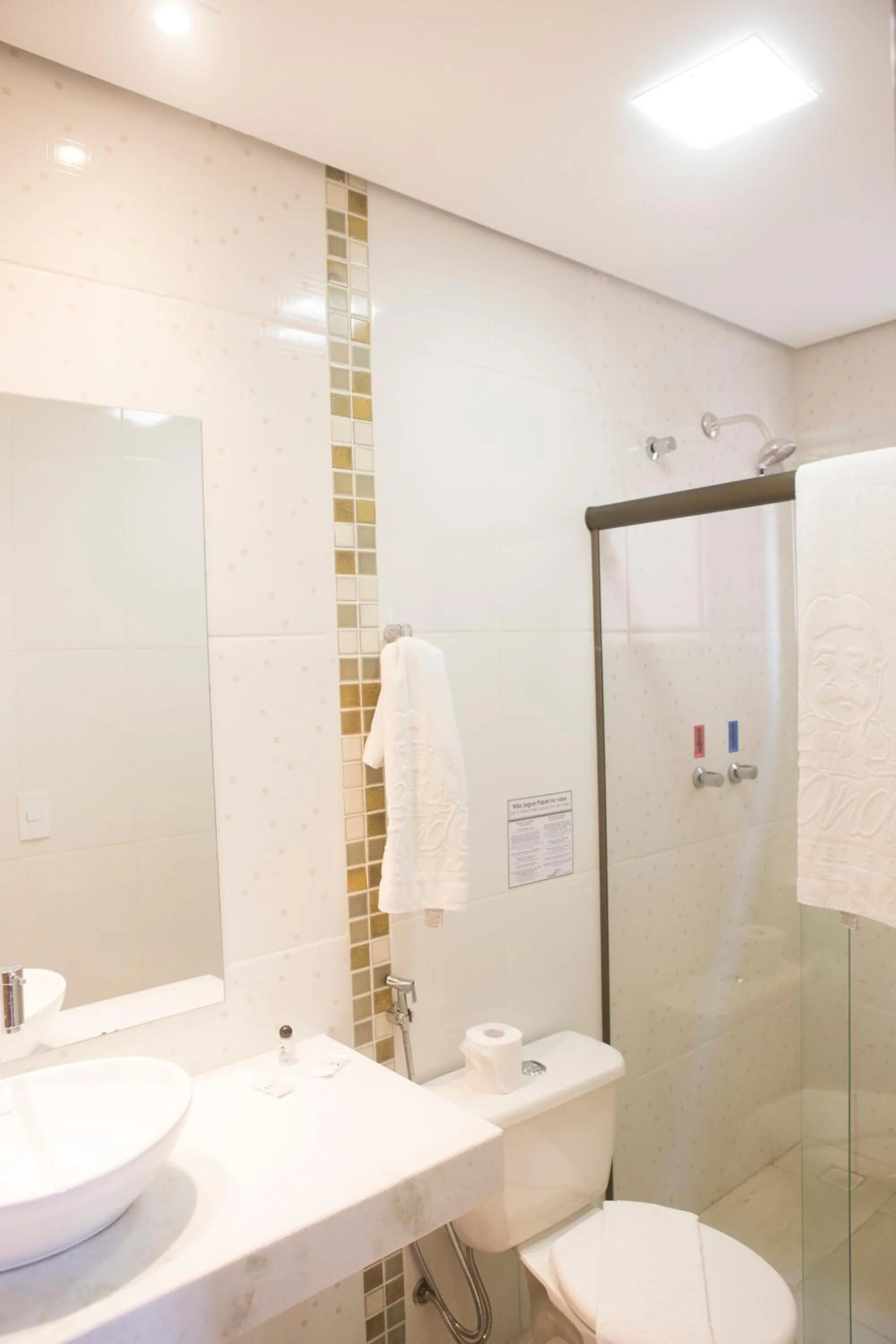 Toilet in Grand Enio Hotel e Cantina