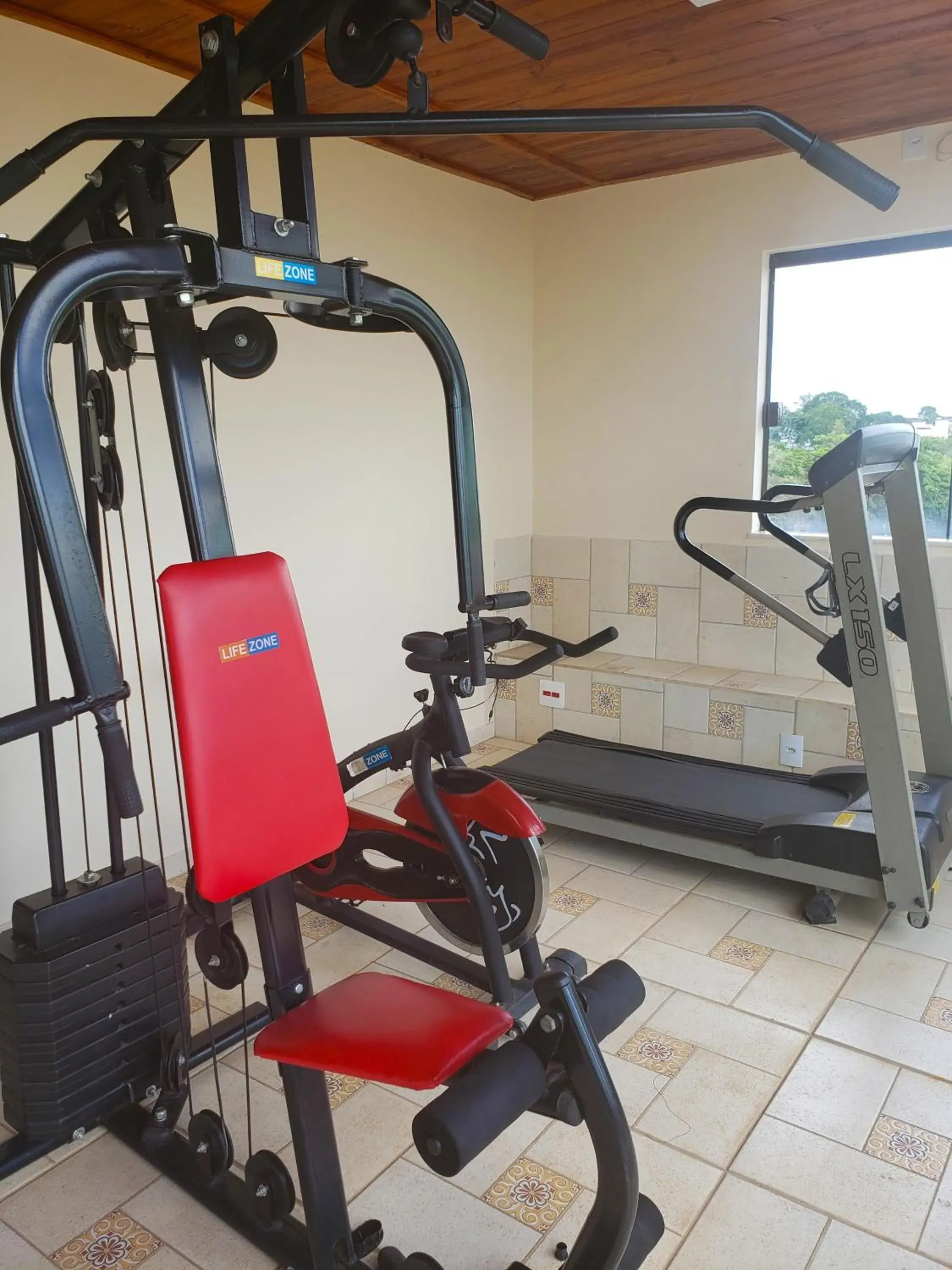Fitness centre/facilities in Grand Enio Hotel e Cantina Fitness centre/facilities in Grand Enio Hotel e Cantina