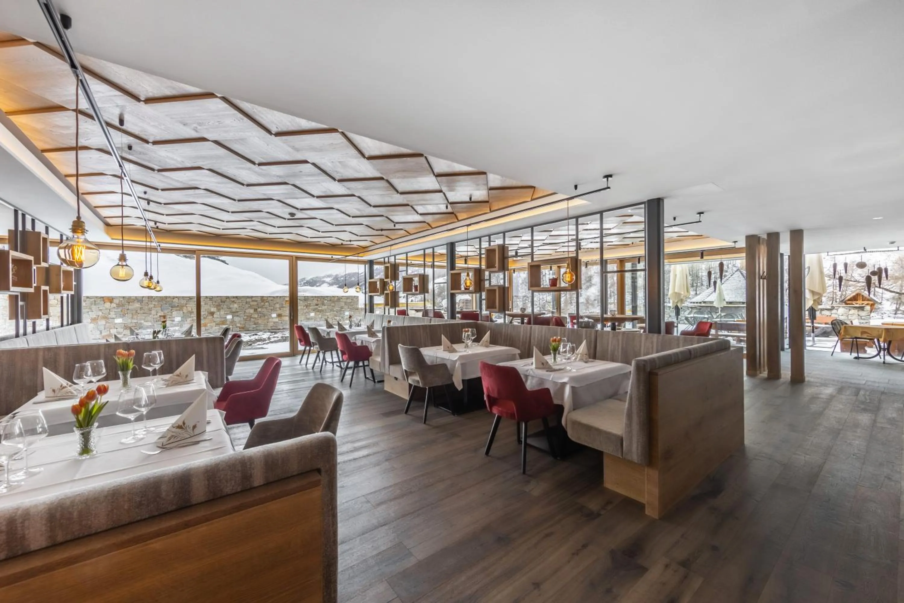 Restaurant/places to eat in Almhotel Glieshof