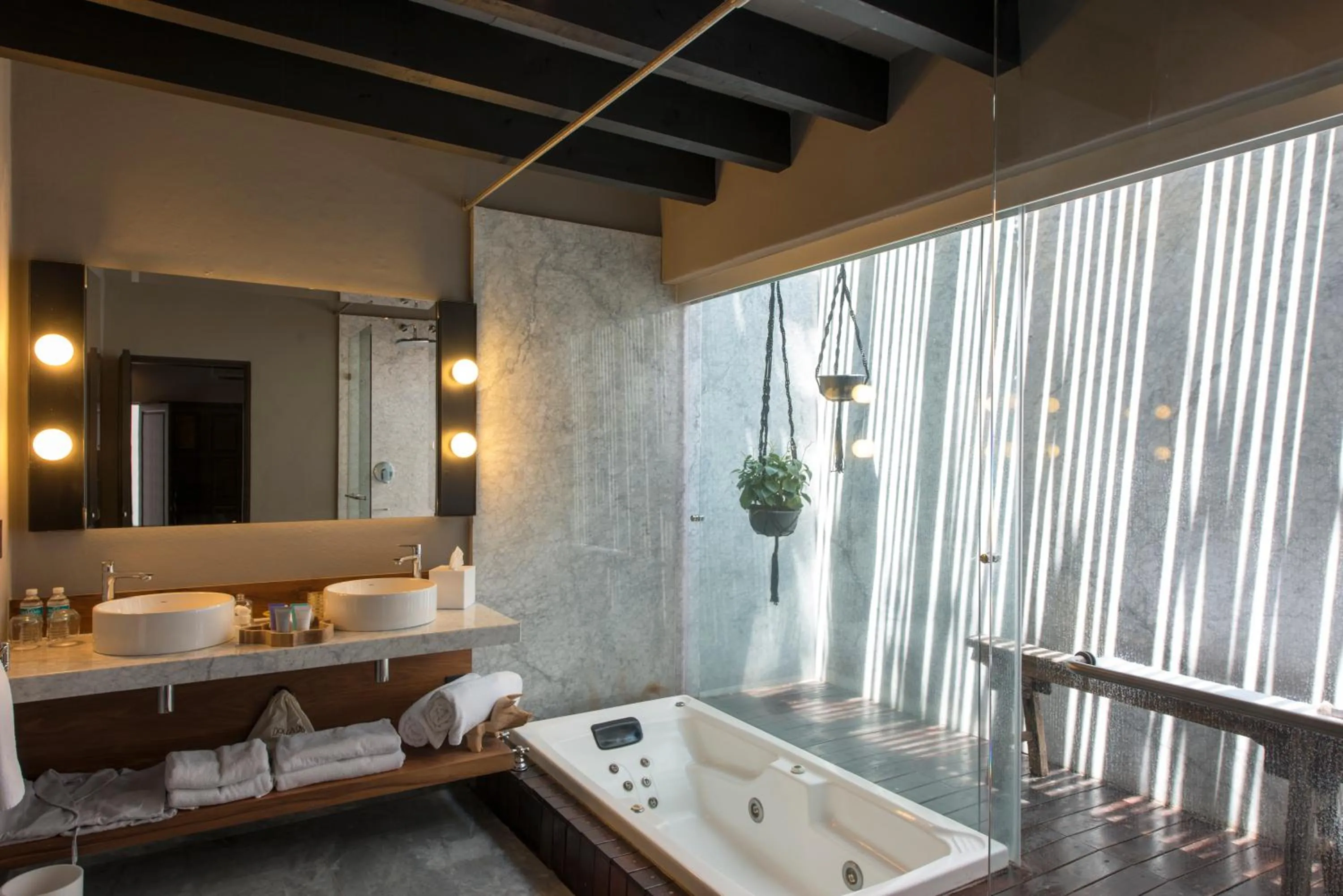 Bathroom in Dos Casas Hotel & Spa