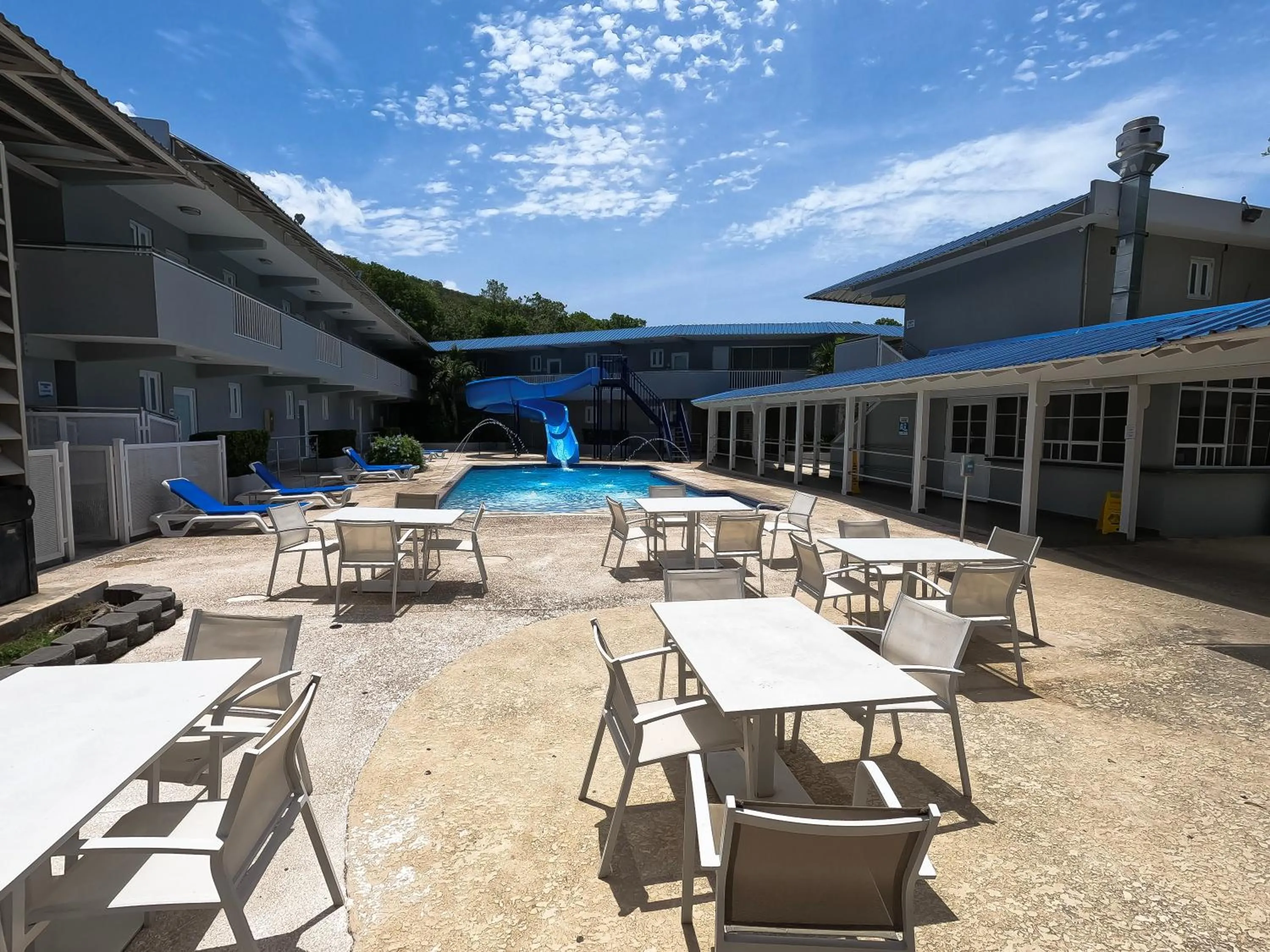 Pool view in Costa Bahia Hotel, Convention Center and Casino