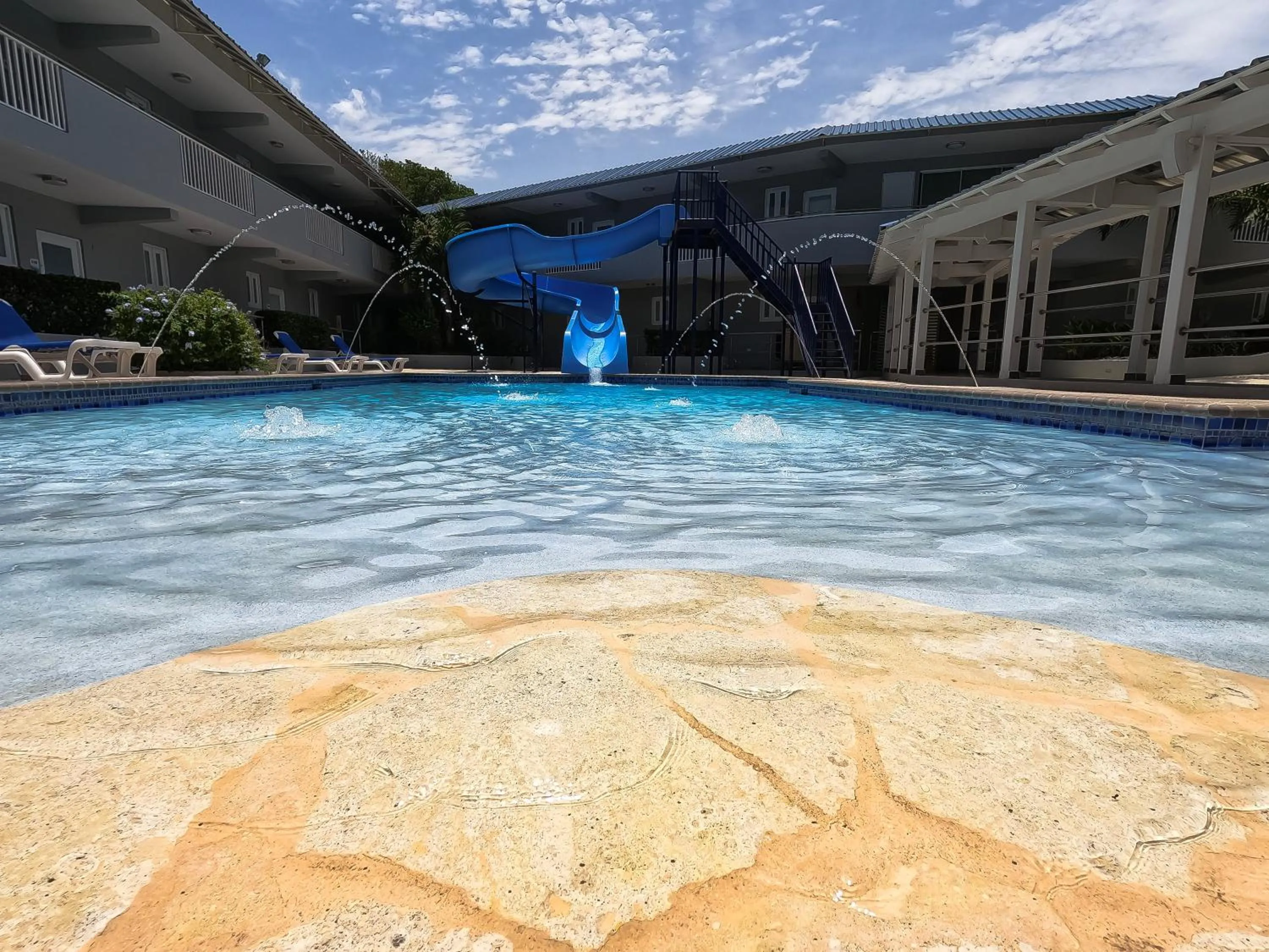 Pool view in Costa Bahia Hotel, Convention Center and Casino
